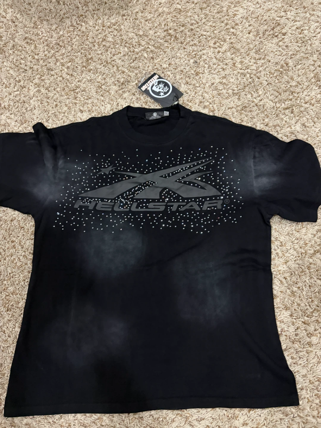 Hellstar T-Shirt Black with Rhinestones - photo 5