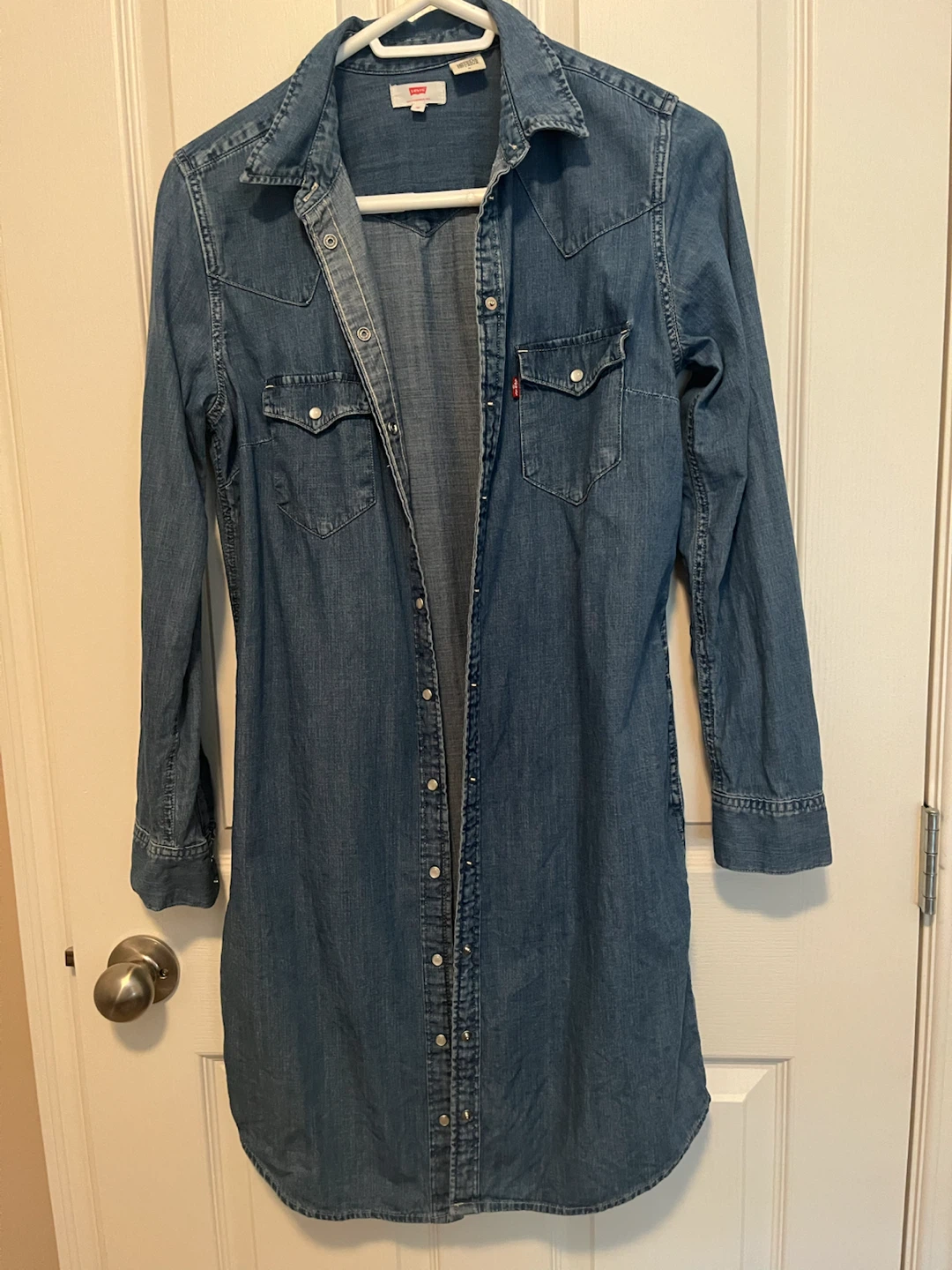 Levi's Denim Shirt Dress - photo 2