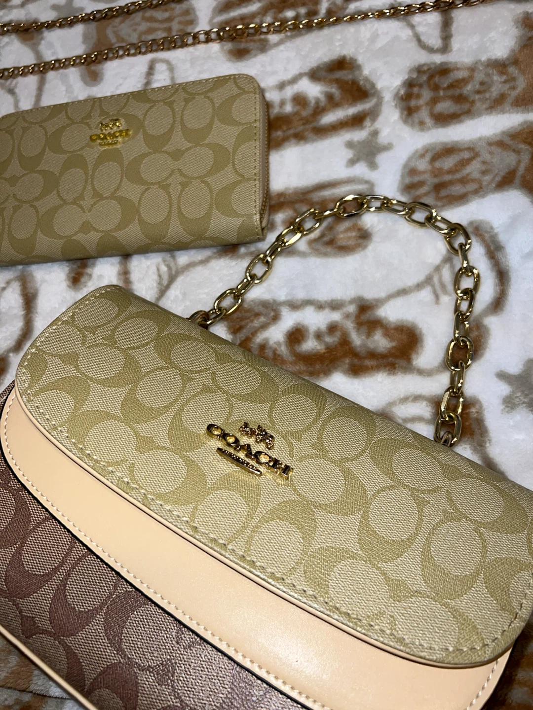 Coach Signature C Wallet and Clutch Set - photo 3