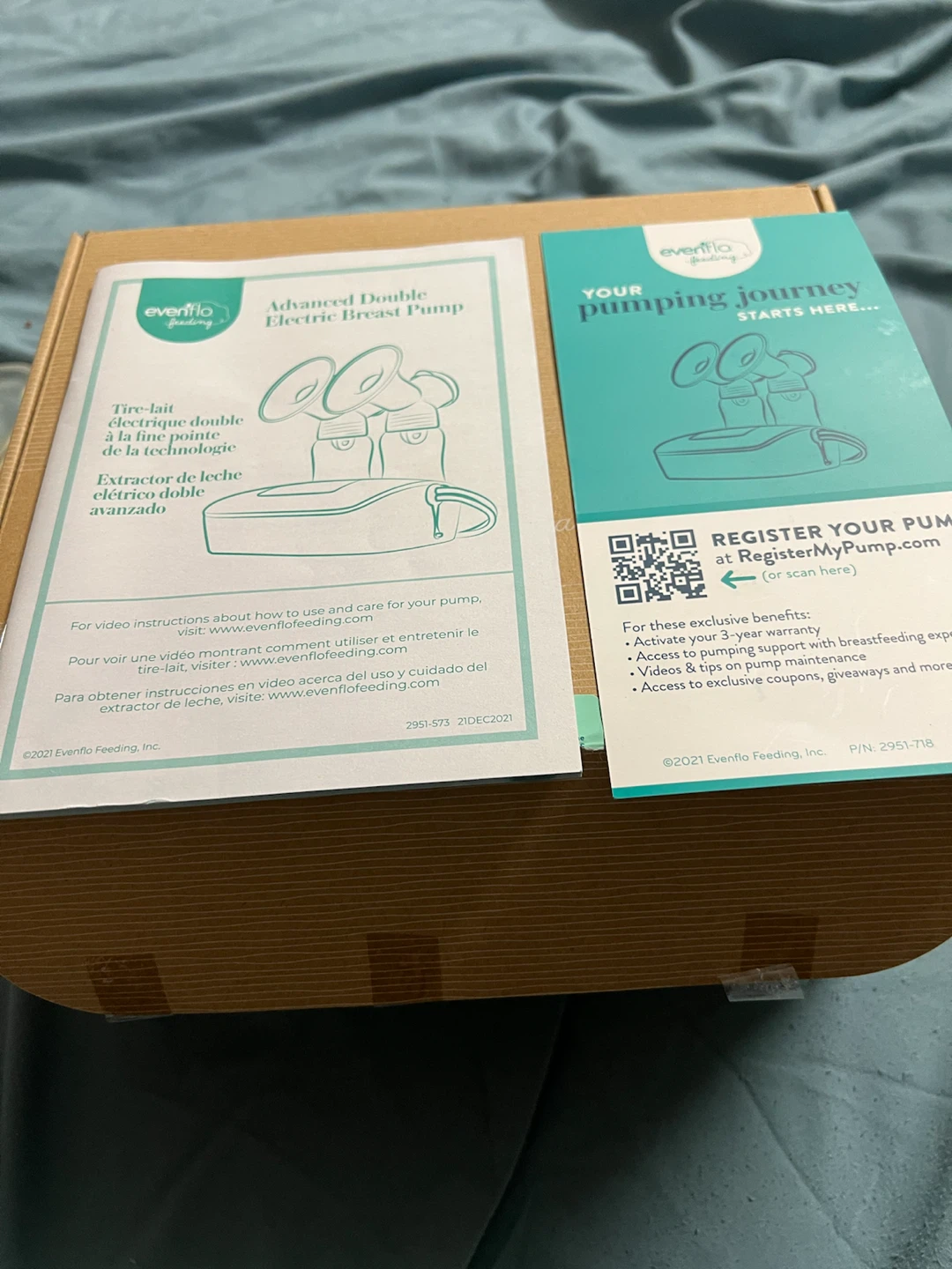 Evenflo Advanced Double Electric Breast Pump - photo 2
