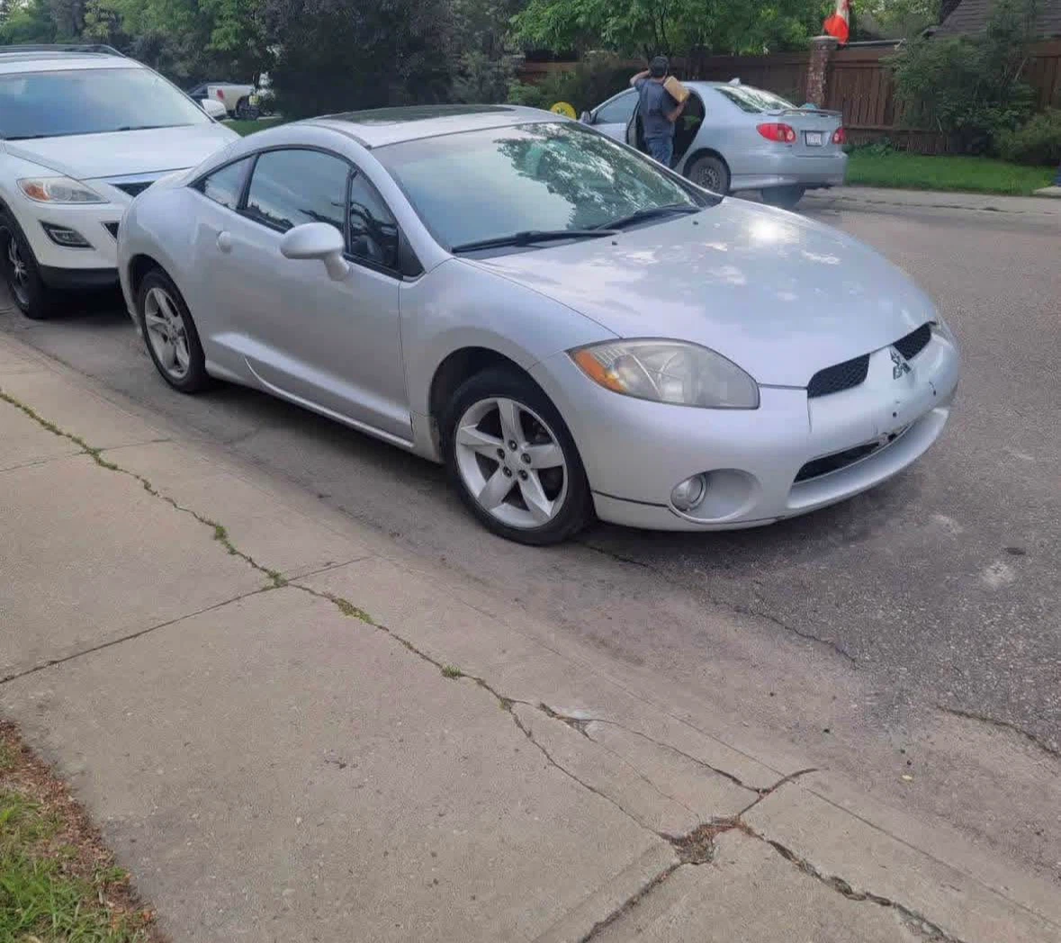 Silver 2006 Mitsubishi Eclipse Coupe