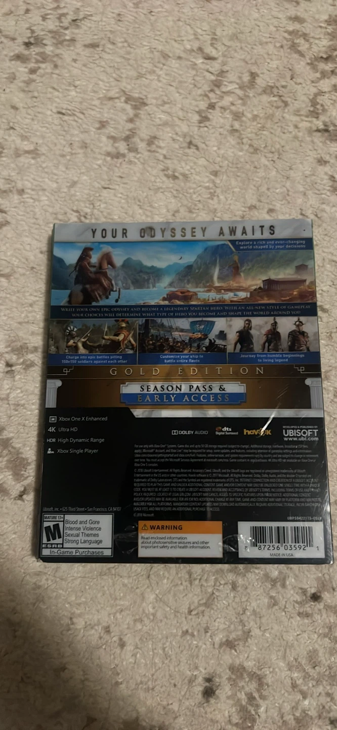 Assassin’s Creed Odyssey Gold Edition Xbox One Game - photo 2