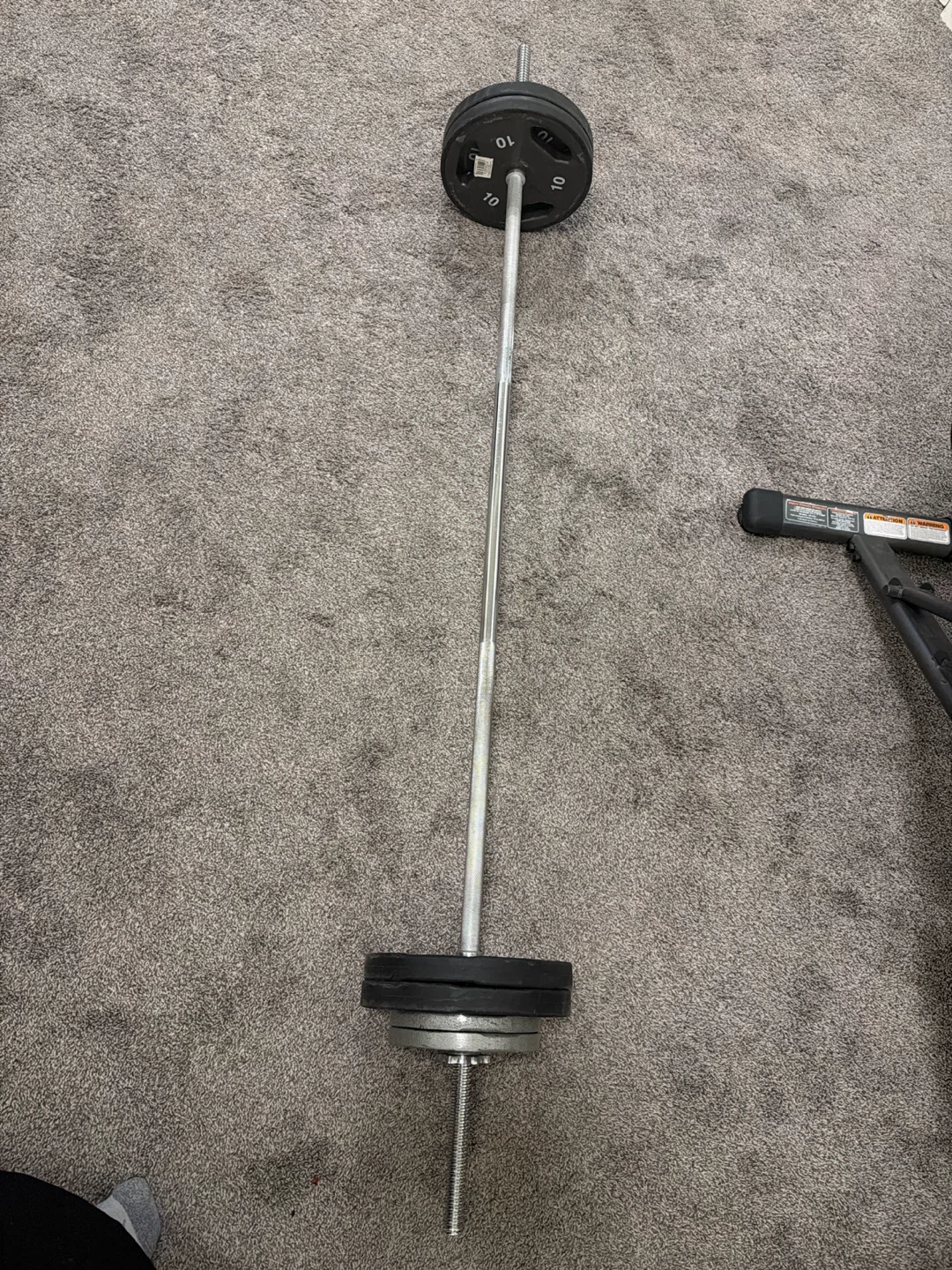 Barbell with Weight Plates