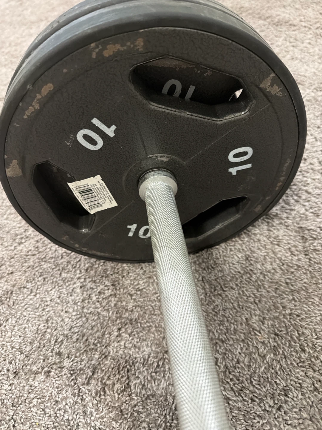 Barbell with Weight Plates - photo 2
