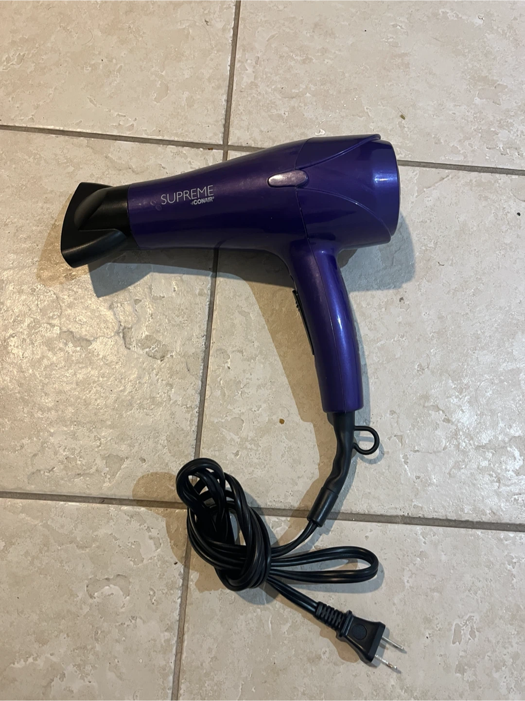 Conair Supreme Purple Hair Dryer