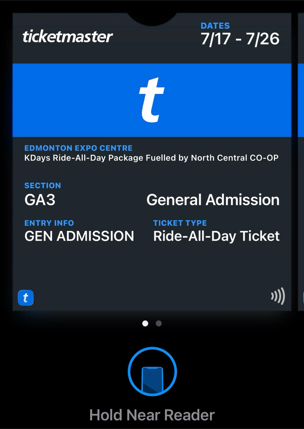 KDays Ride-All-Day Tickets