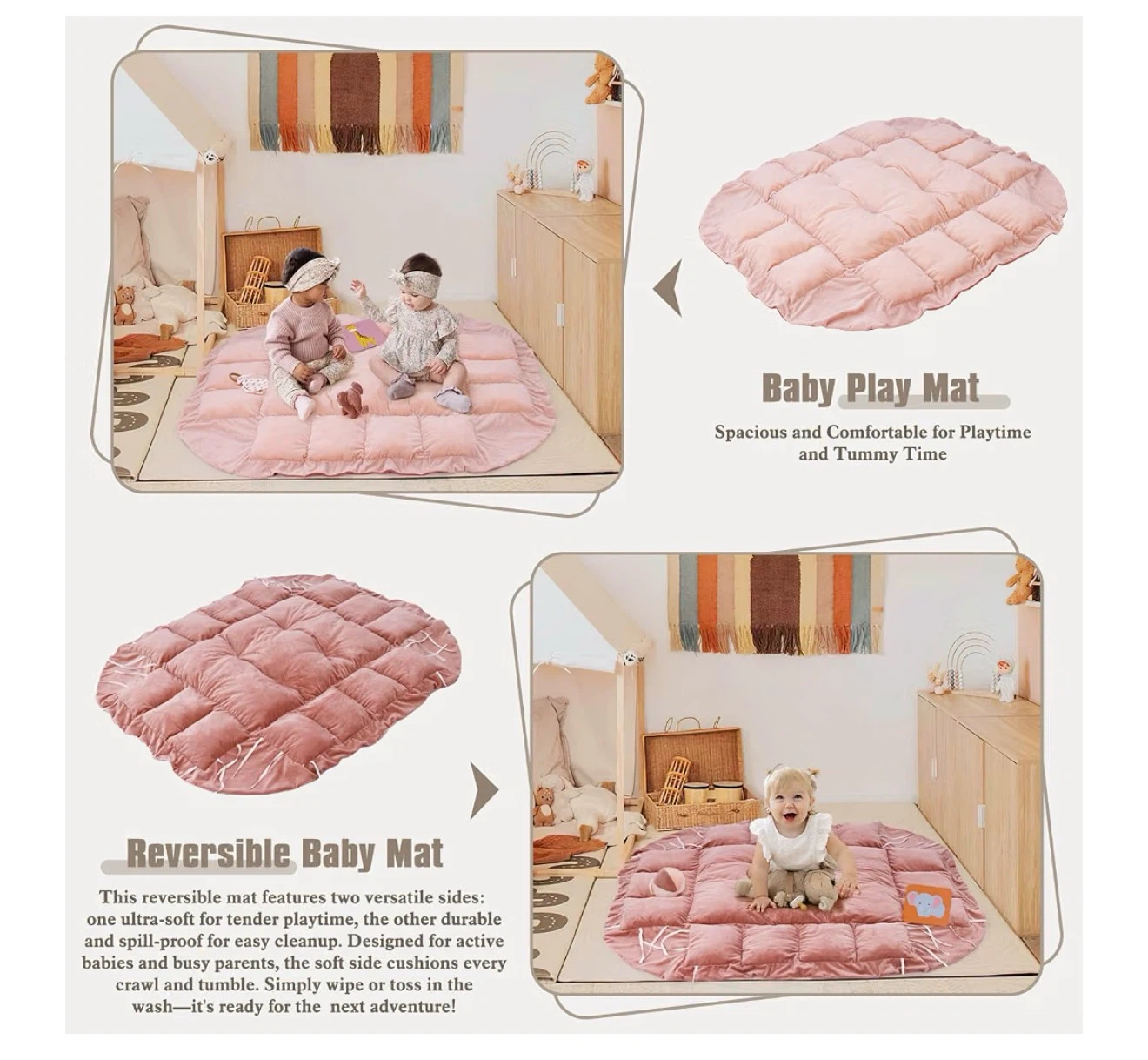 5-in-1 Baby Play Gym and Activity Mat G5P - photo 4