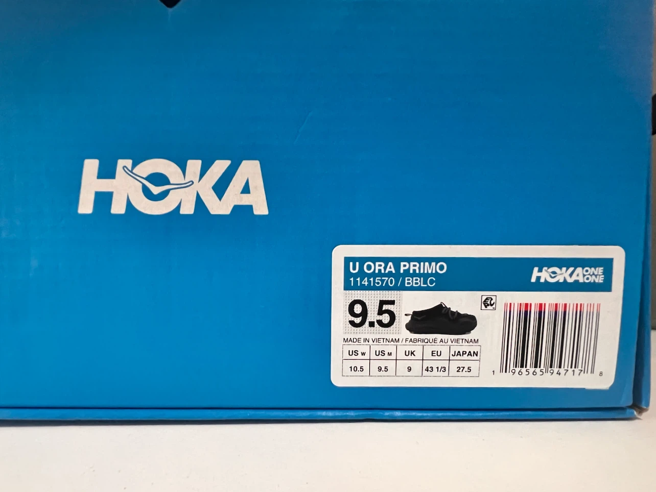 Hoka U Ora Primo Black Shoes (BRAND NEW) - photo 3