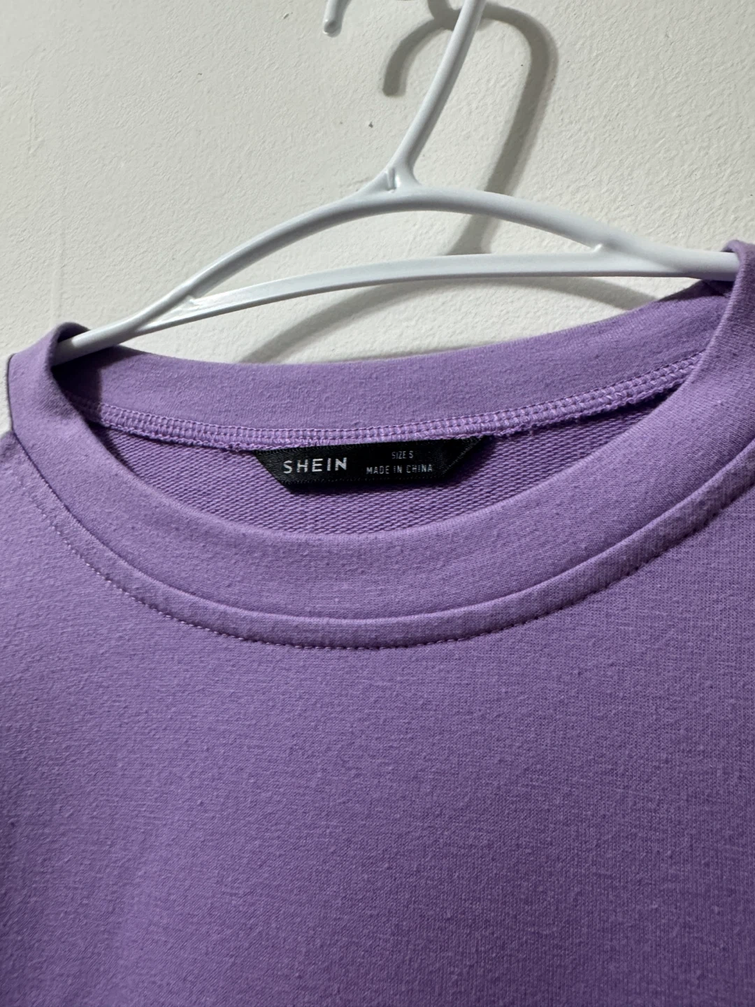 SHEIN Purple Sweatshirt - photo 2