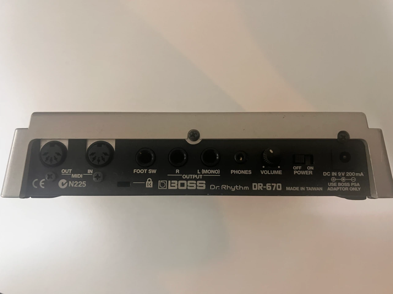 BOSS Dr. Rhythm DR-670 Drum Machine - photo 2