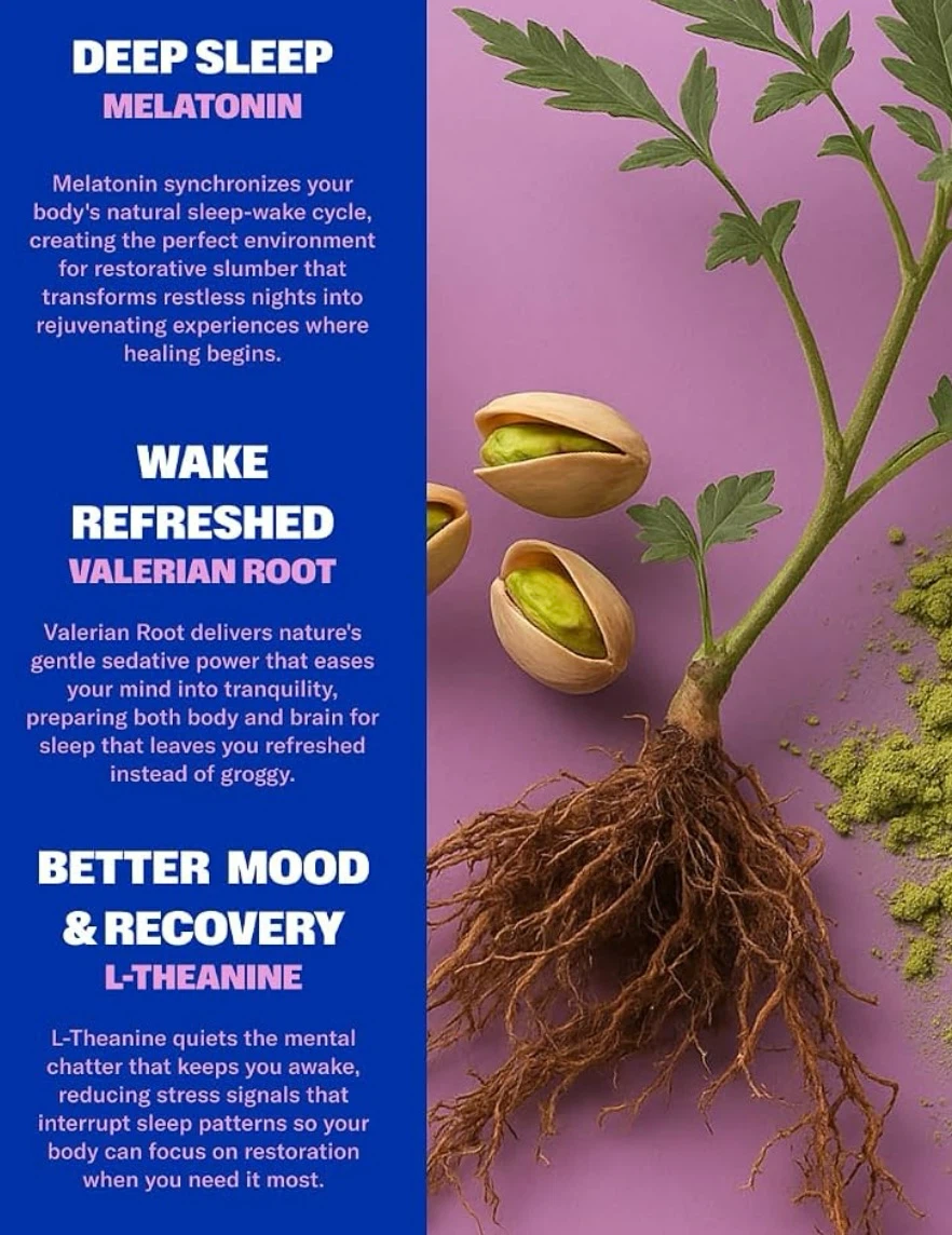 2 packs NuStrips Sleep  Melatonin L-Theanine, Valerian Root & B6 - photo 4