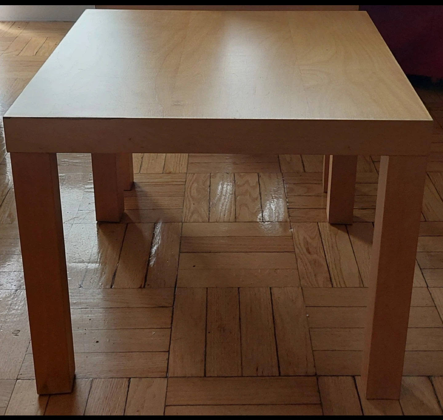 Light Wood Coffee Table from Ikea