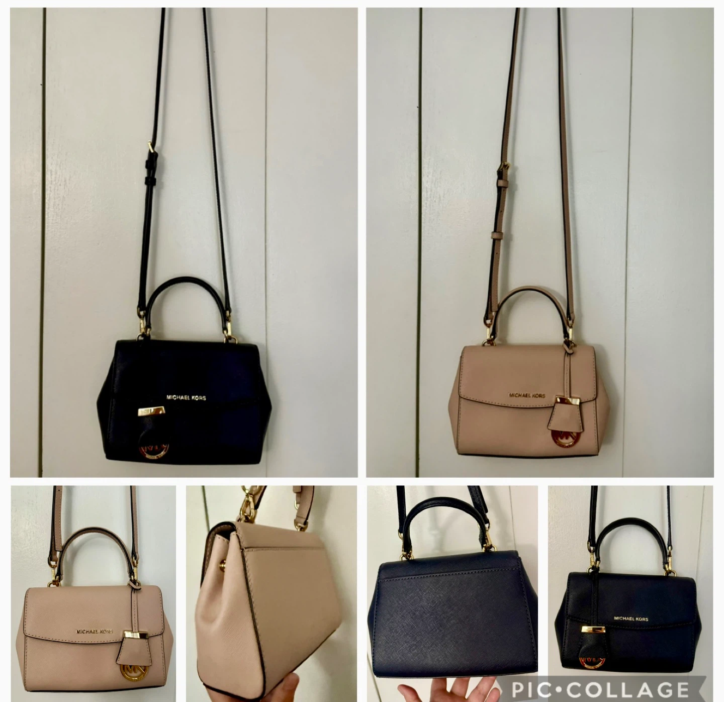 Michael Kors Leather Crossbody Bags