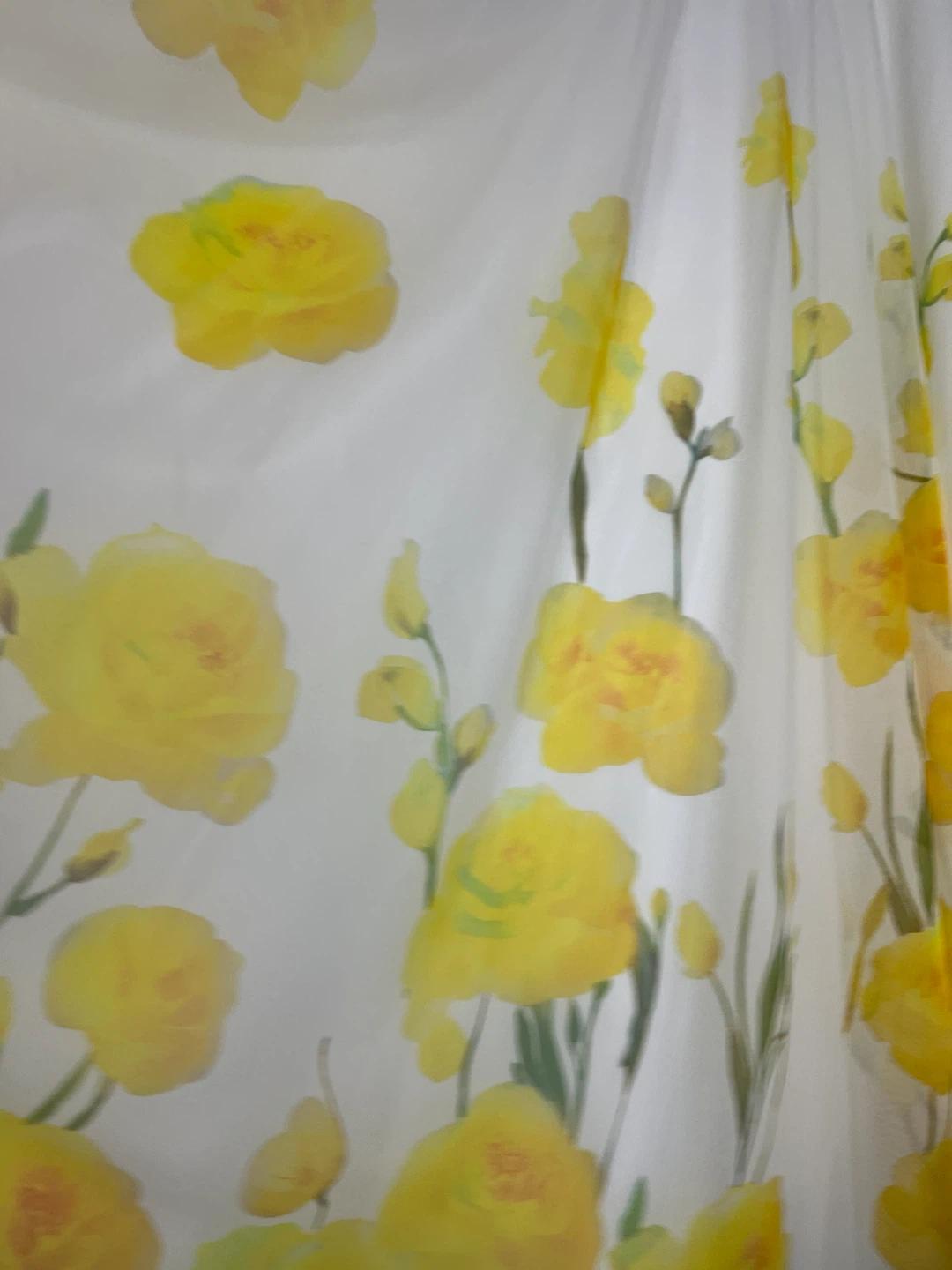 NWT - Gorgeous White Floral Dress with Yellow Roses 2XL - photo 5