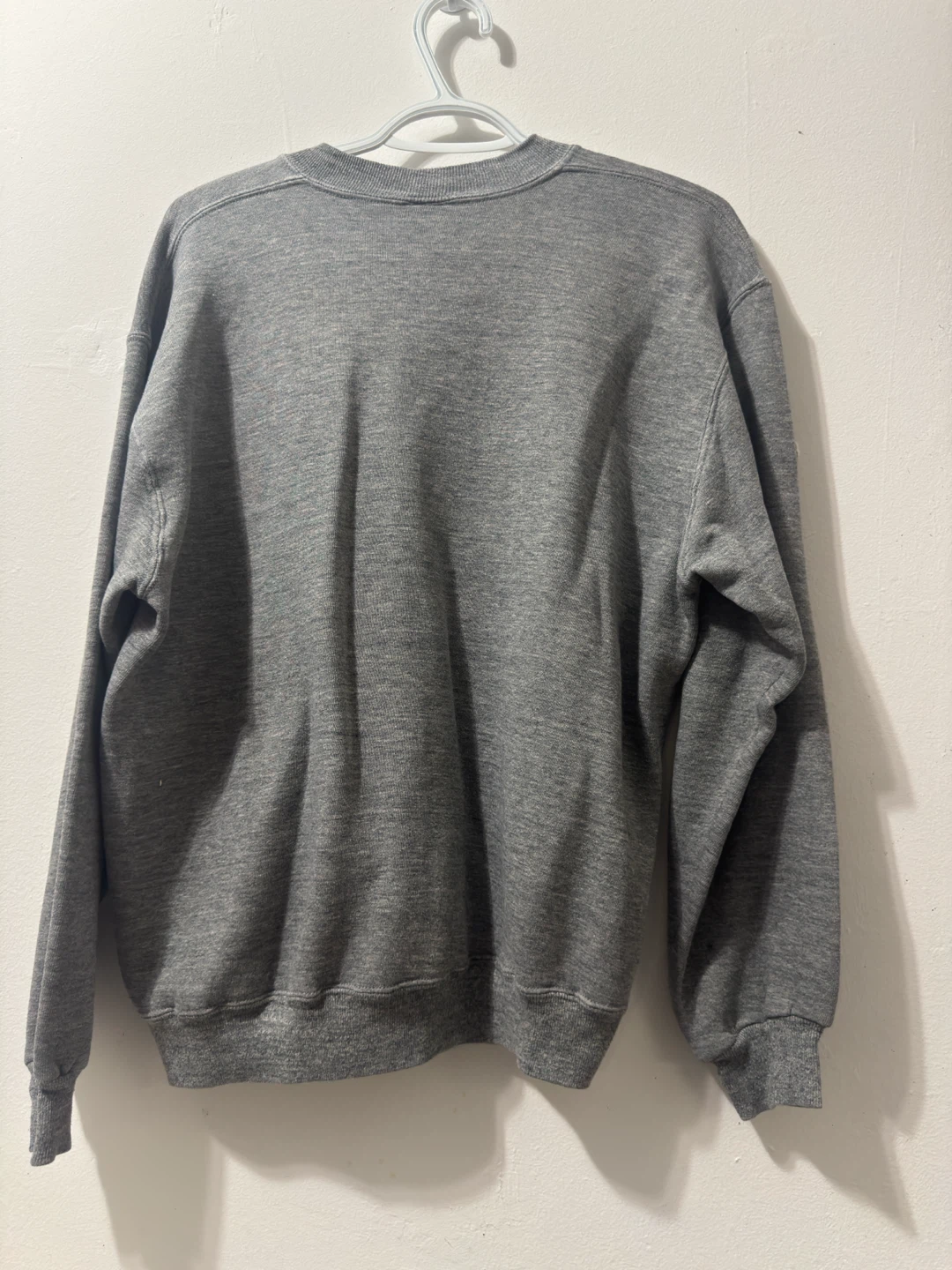 Russell Athletic Grey Skull Graphic Crewneck Sweatshirt - photo 2
