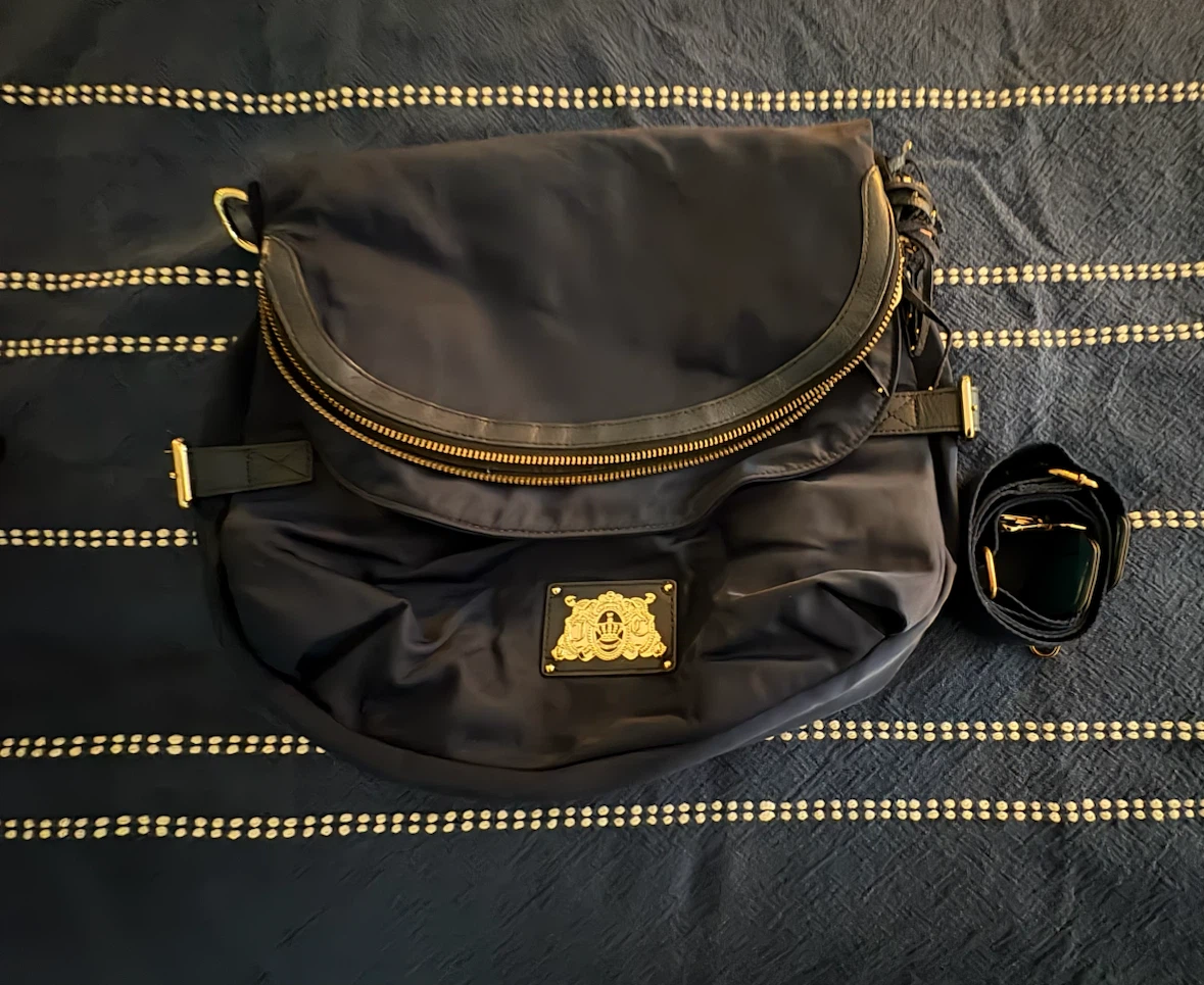 Juicy Couture Navy Nylon Shoulder Bag - photo 2