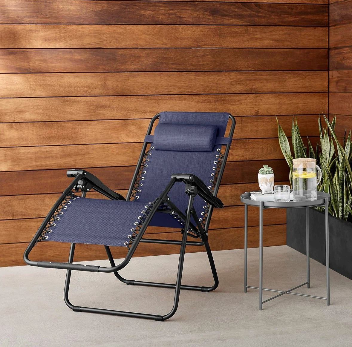 Blue Zero Gravity Chair
