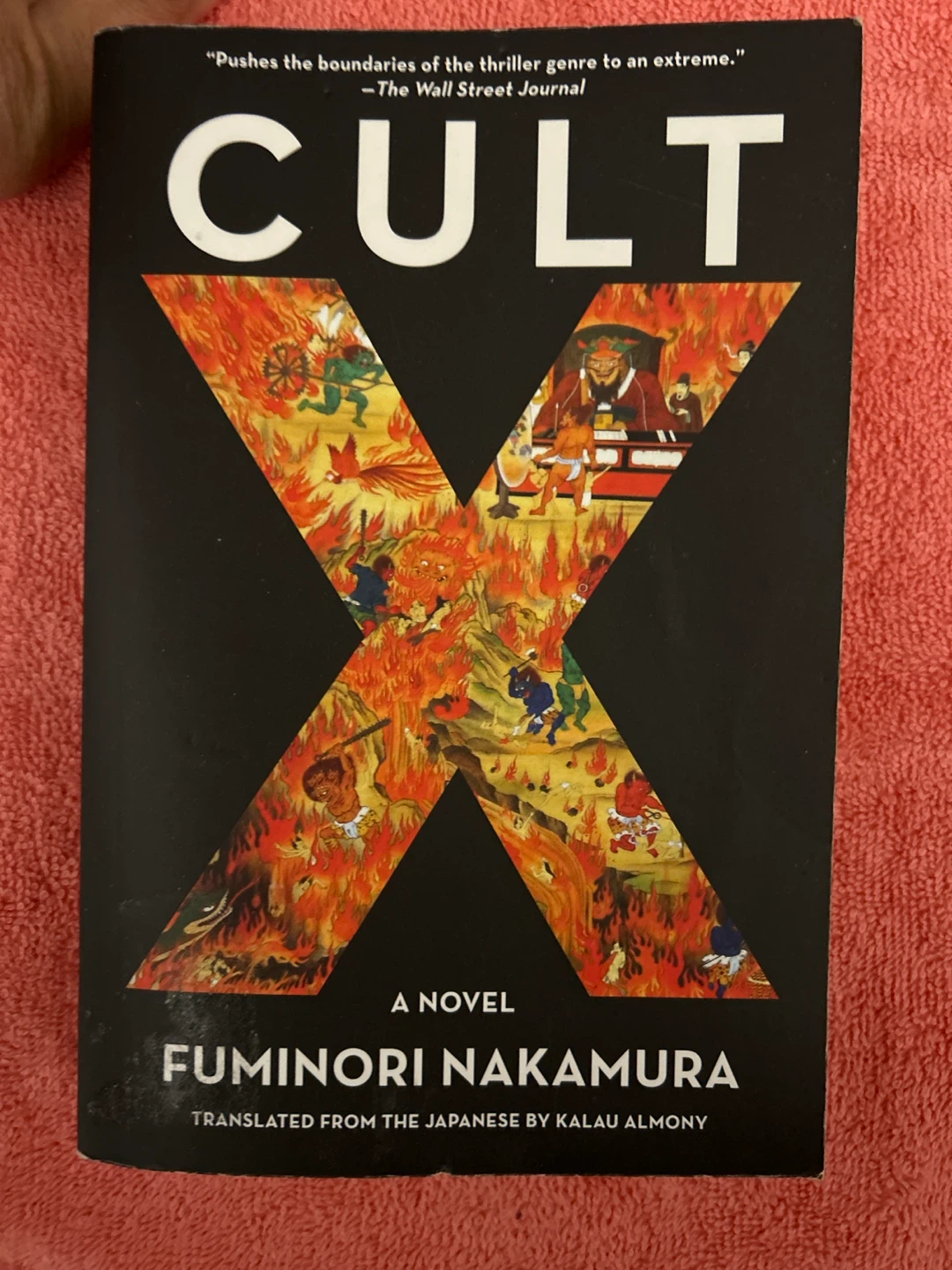Cult X by Fuminori Nakamura Novel and two more books
