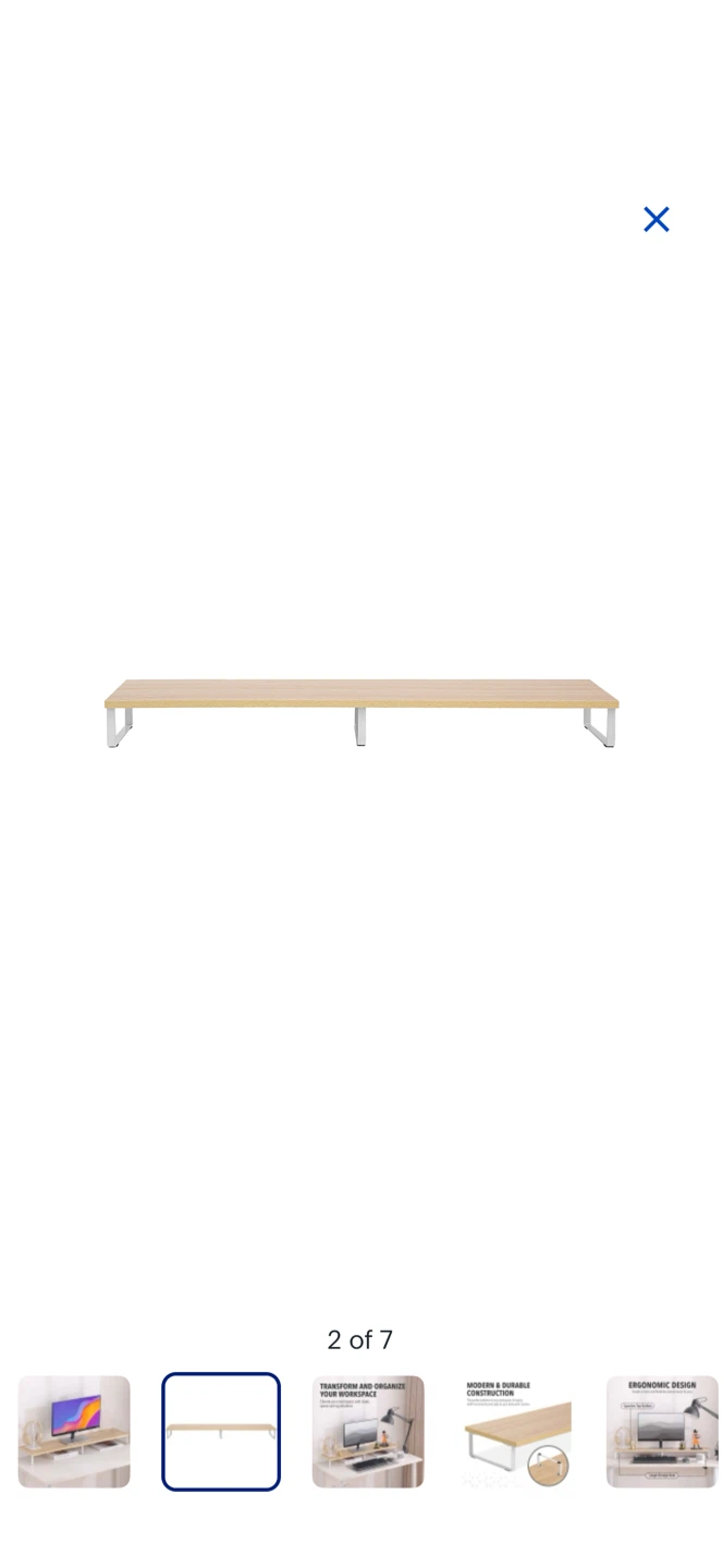 MotionGrey Monitor Stand Riser (Brand New) - photo 2