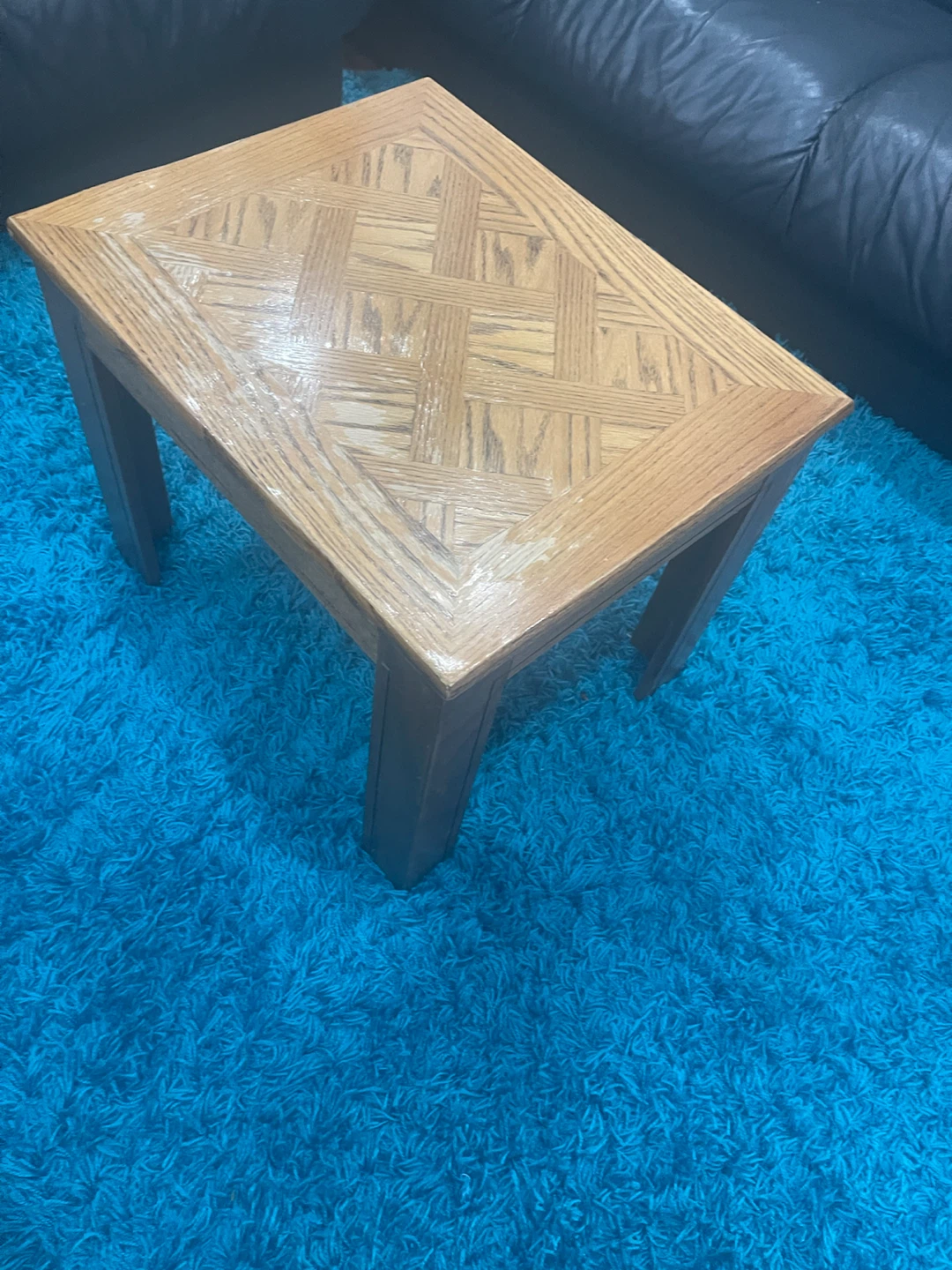 Wooden End Table