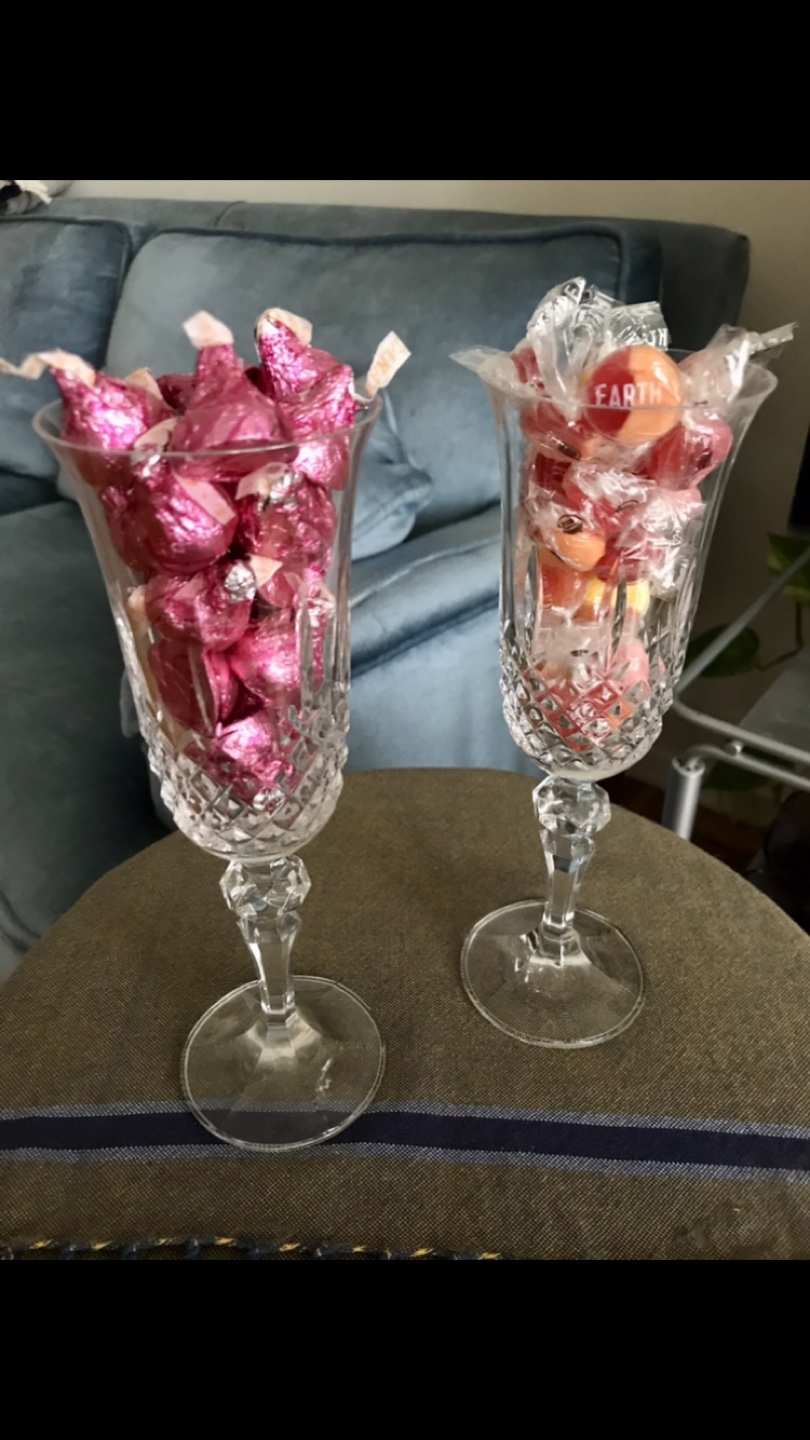 2 Crystal Champagne Flutes - photo 5