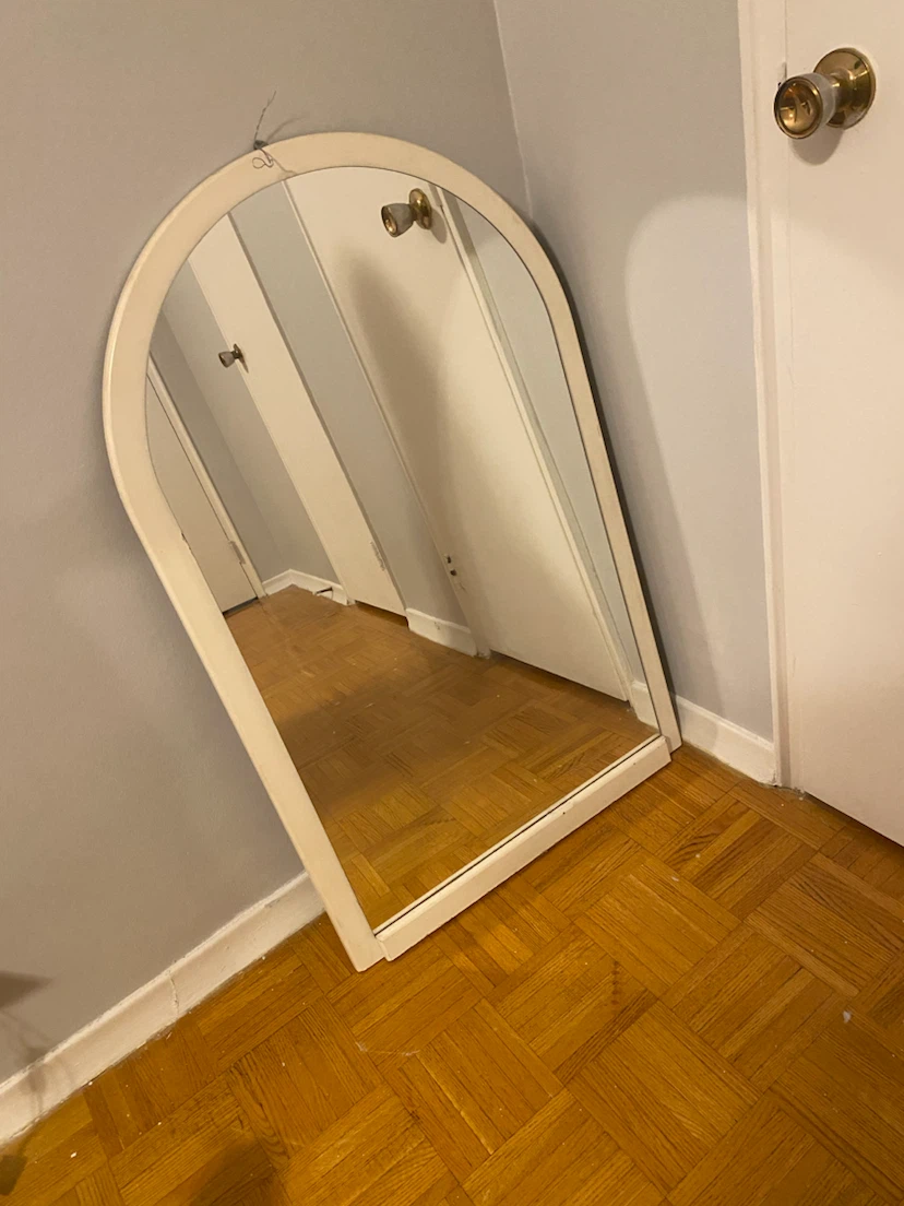 Arched Floor Mirror