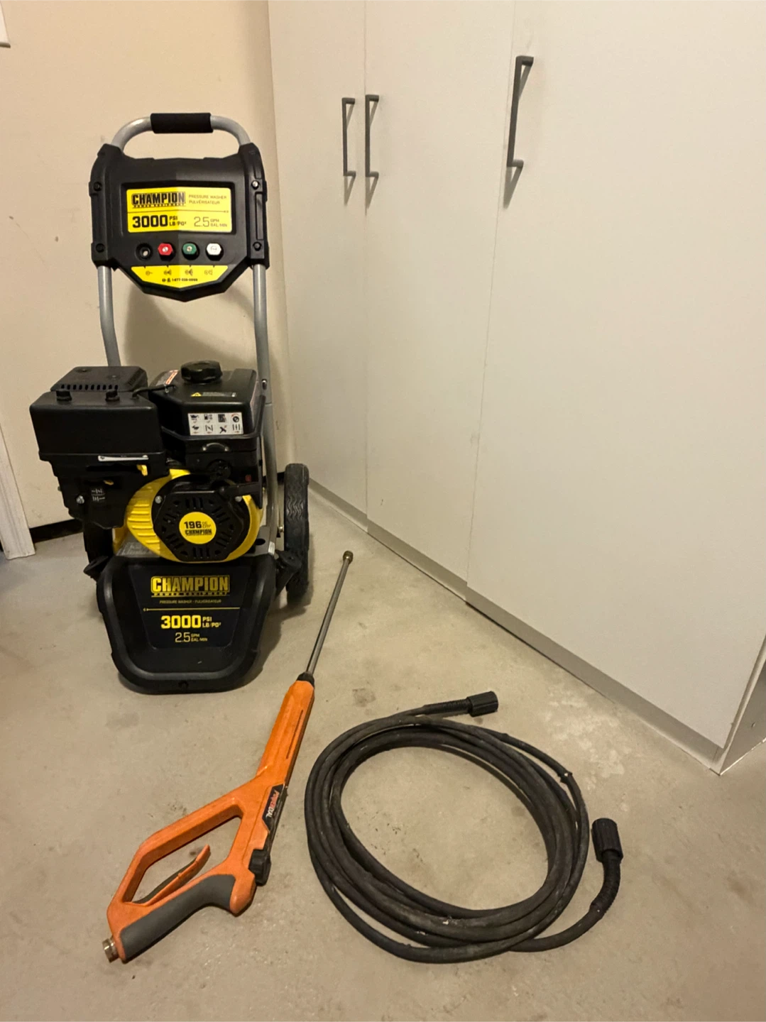 Pressure washer CHAMPION 3000 PSI