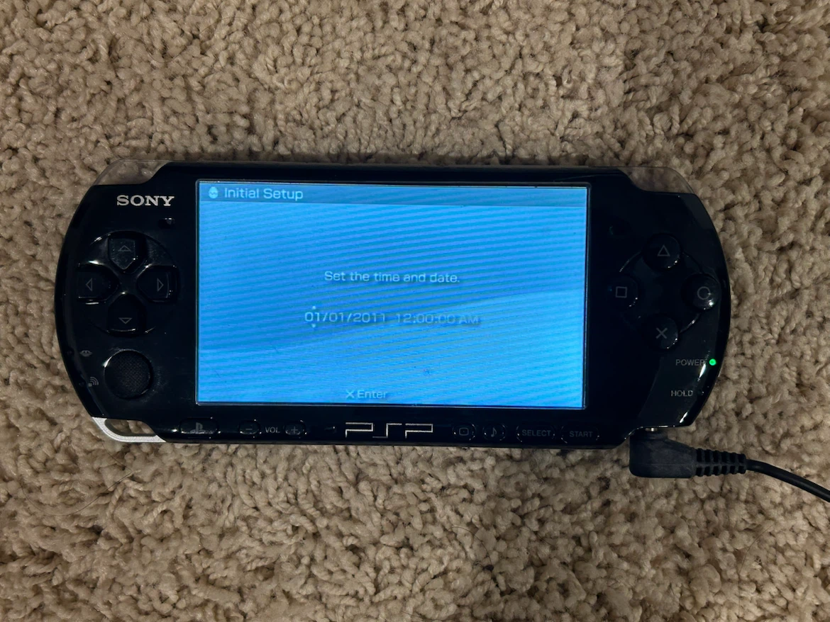 PSP + case, game, and movie - photo 4