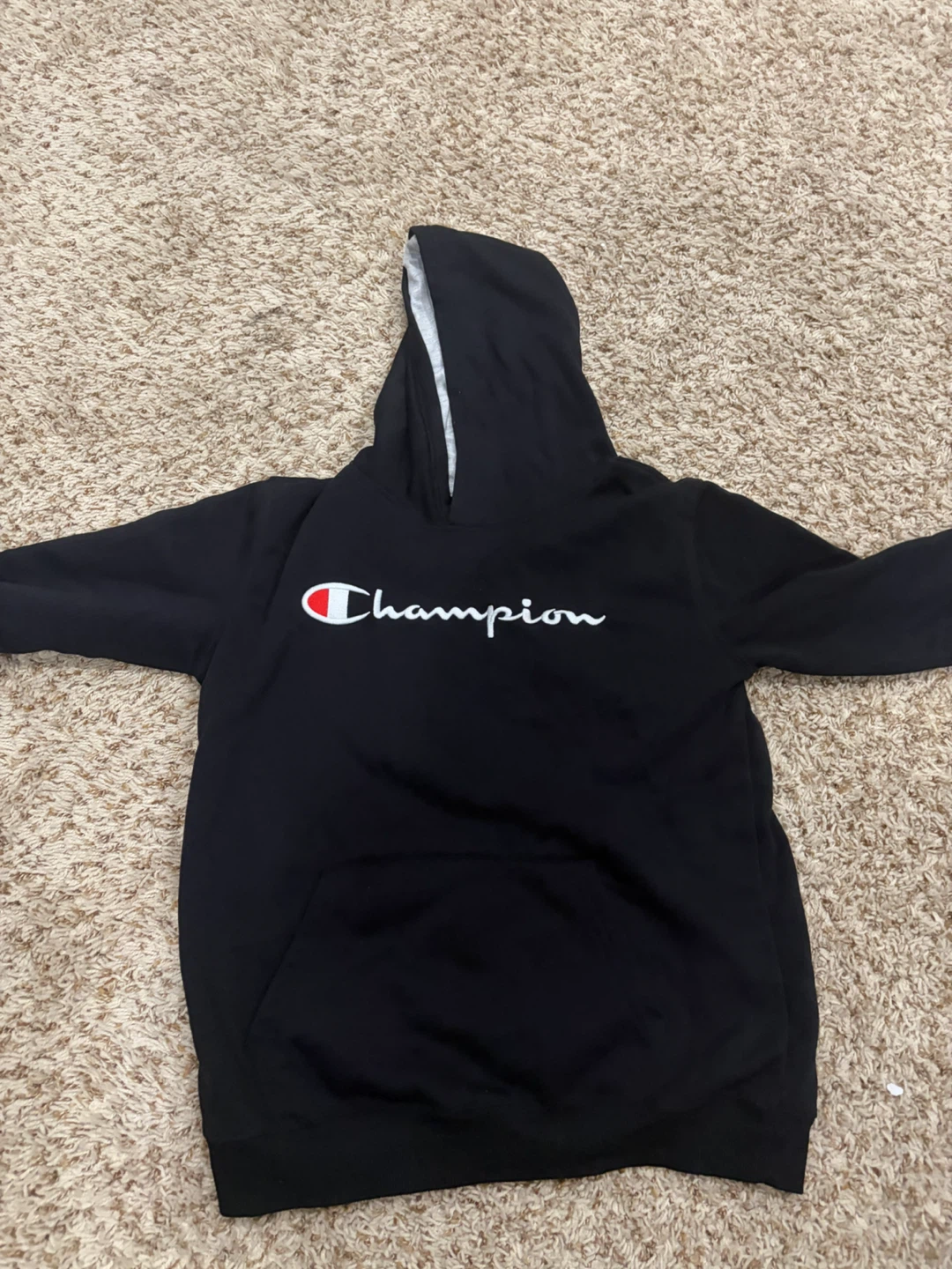 Champion Black Hoodie