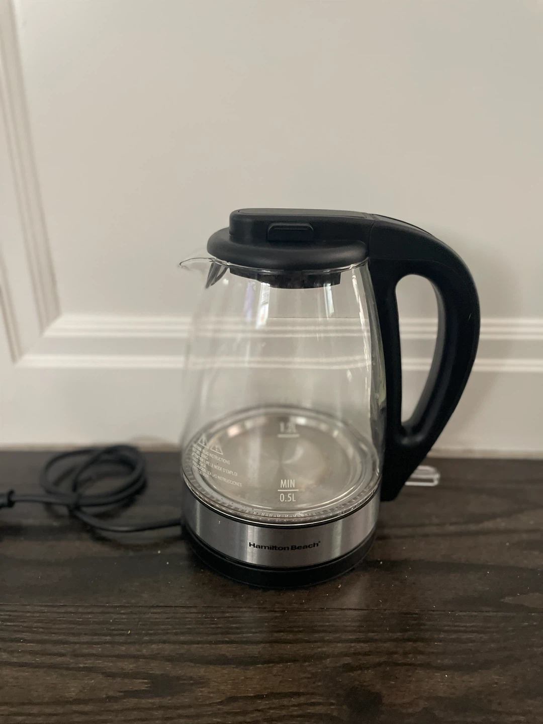 Hamilton Beach Glass Electric Kettle