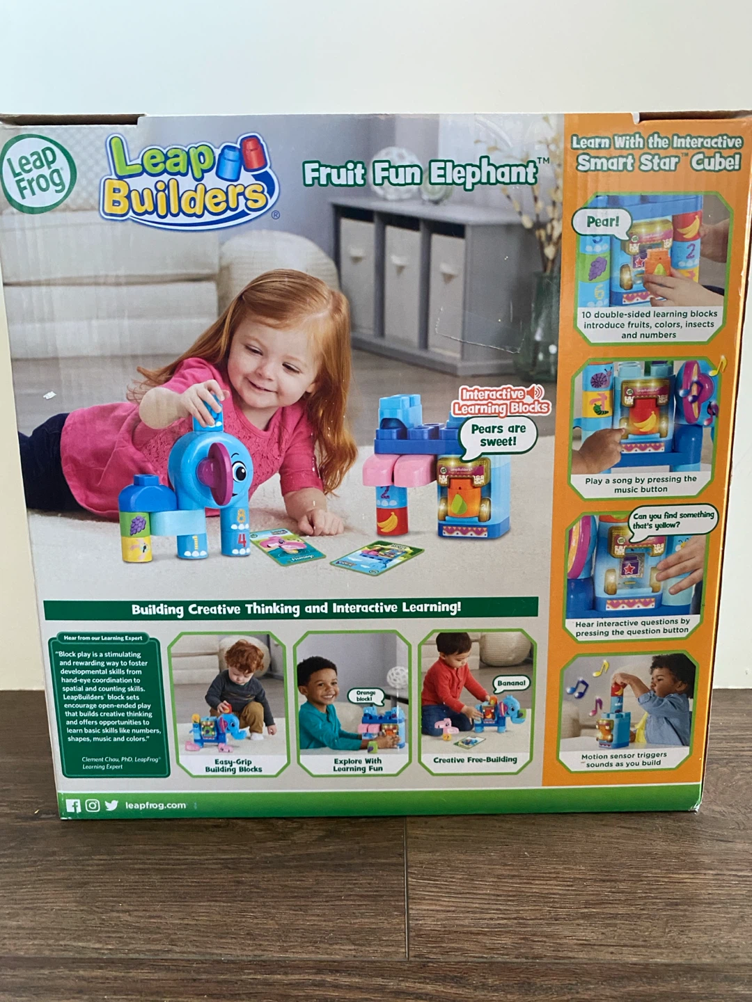 Leap Frog LeapBuilders Fruit Fun Elephant Toy - photo 2