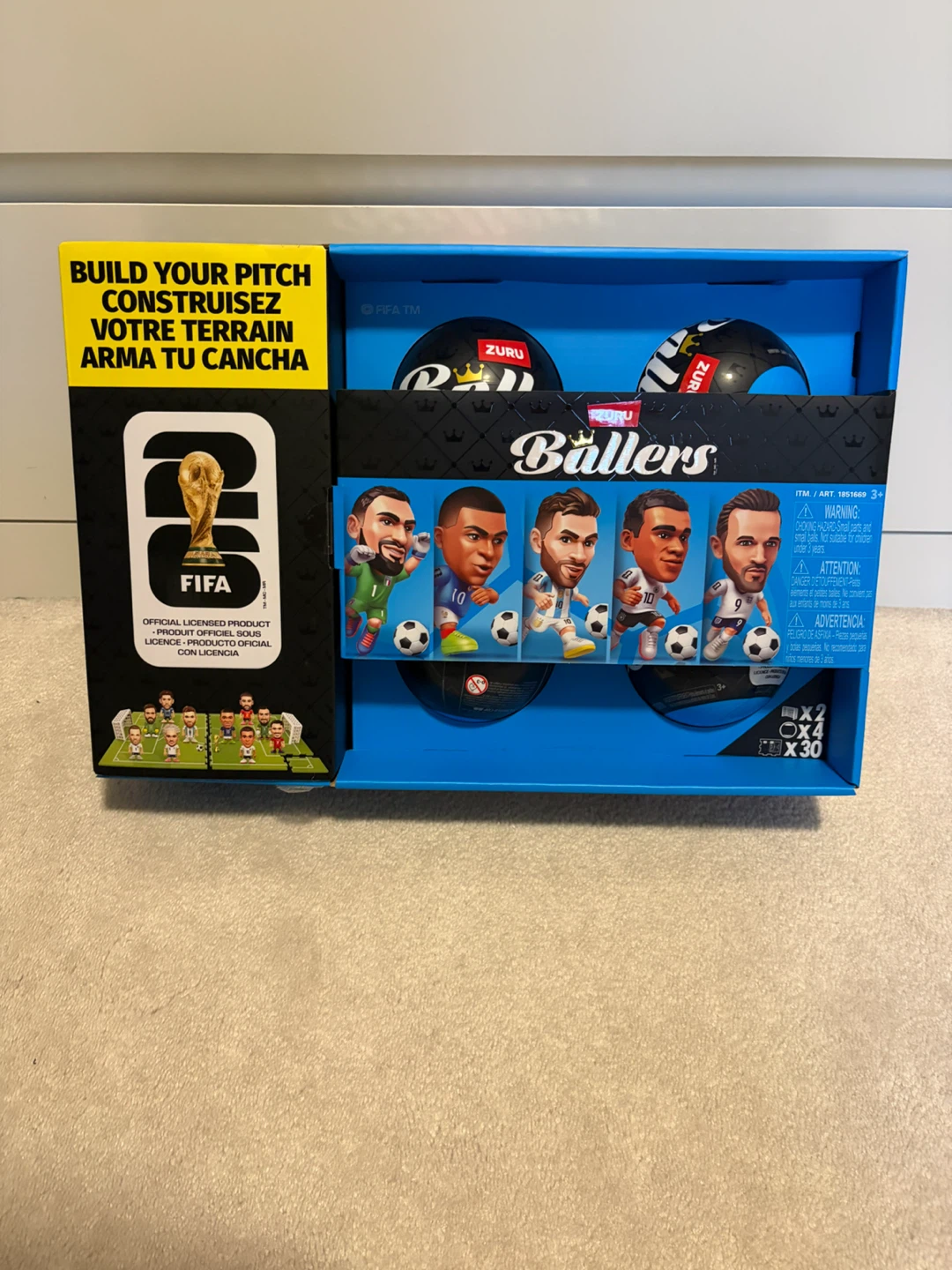 Zuru ballers fifa World Cup mini figures
