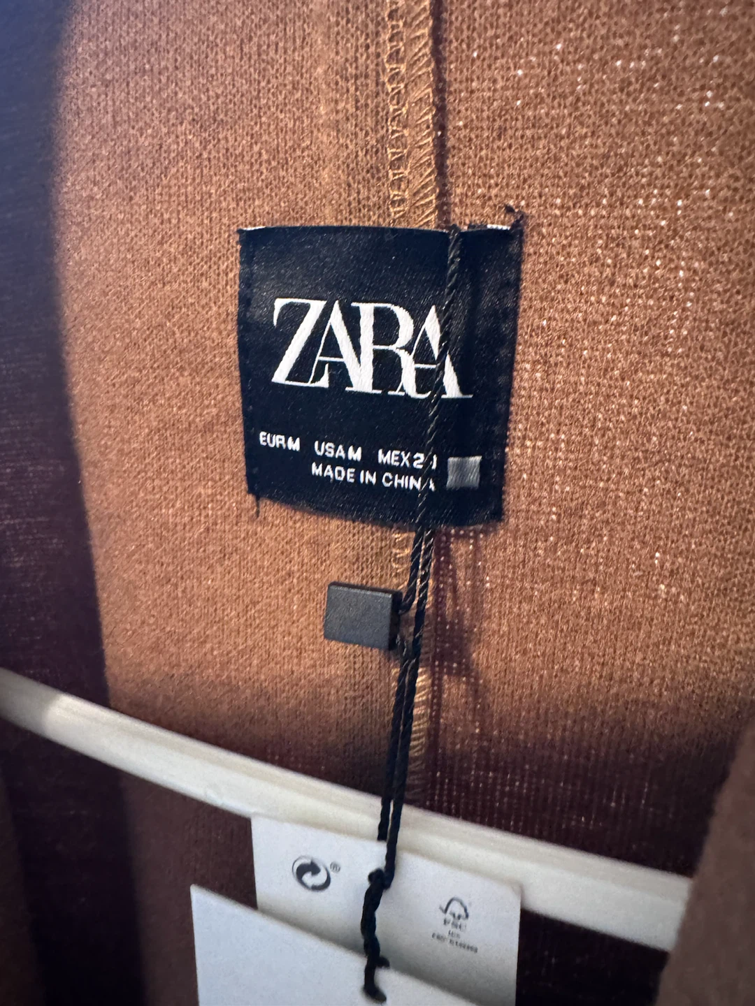 Zara Women's Brown Coat - Size M - photo 3