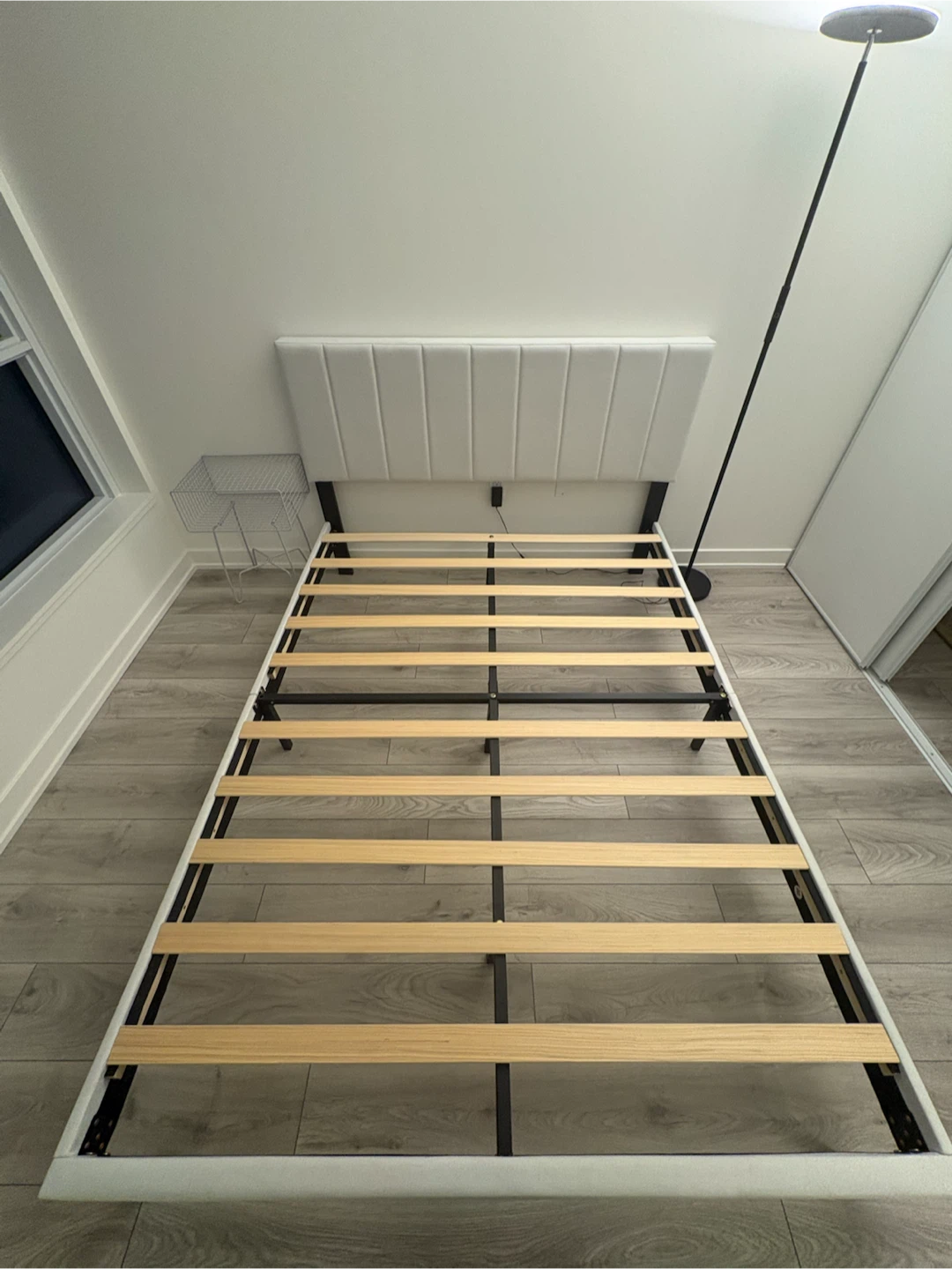 Bed Frame and Nightstand