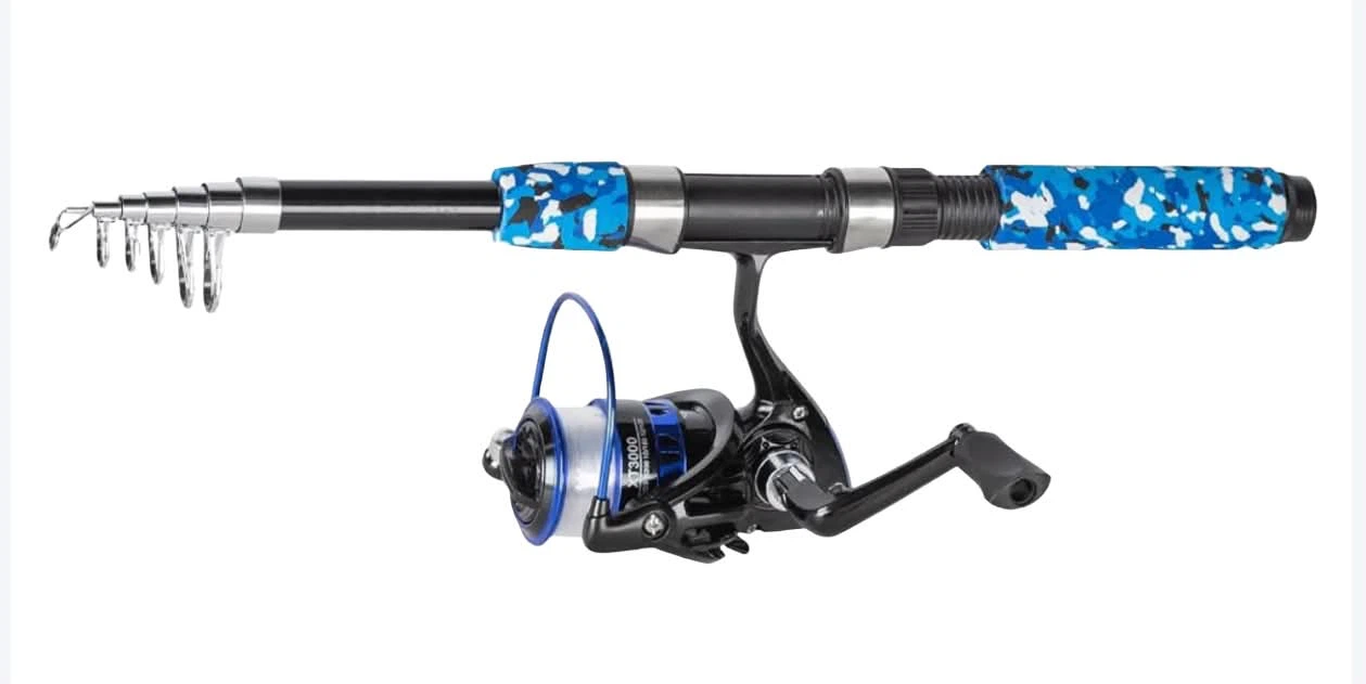 Fishing Rod and Reel Combo with Accessories - photo 2