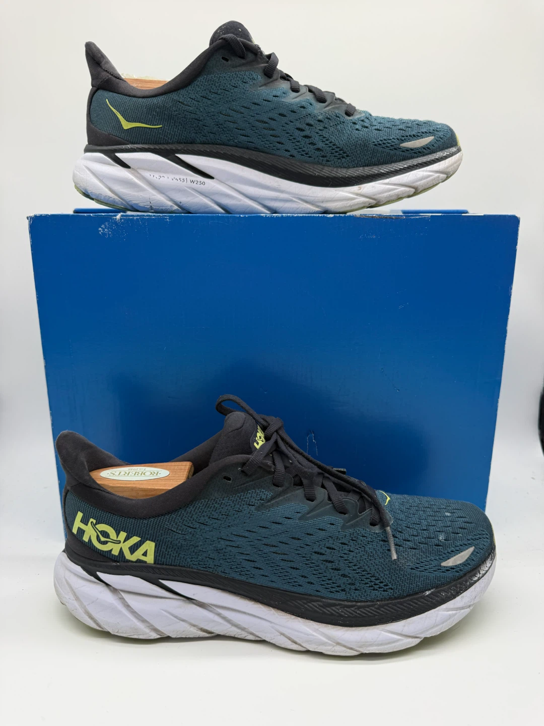 Hoka Clifton 8 Blue Coral Men’s Athletic Shoes Size US 8D - photo 2
