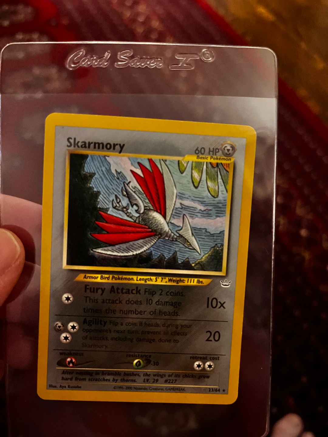 Skarmory Pokémon Card 23/64