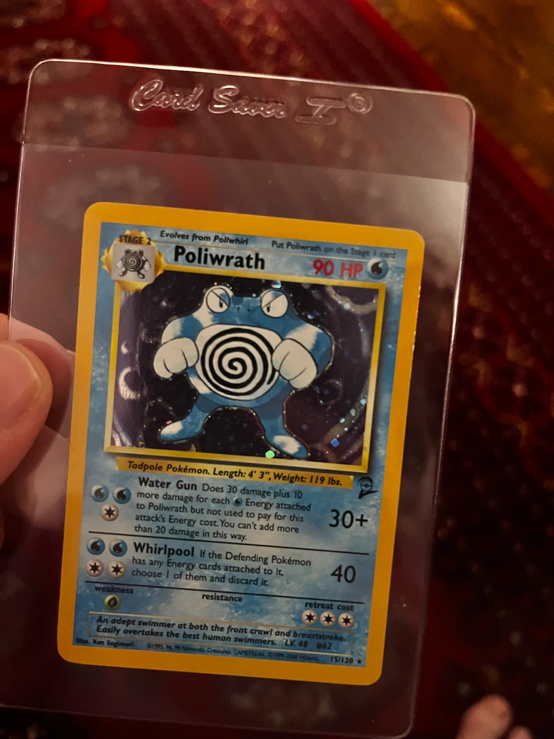 Poliwrath Pokémon Card 15/130