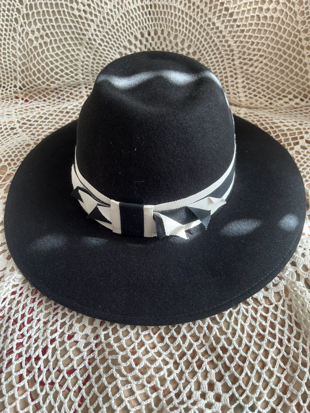 Shibui Black Wide Brim Hat, Medium - photo 2