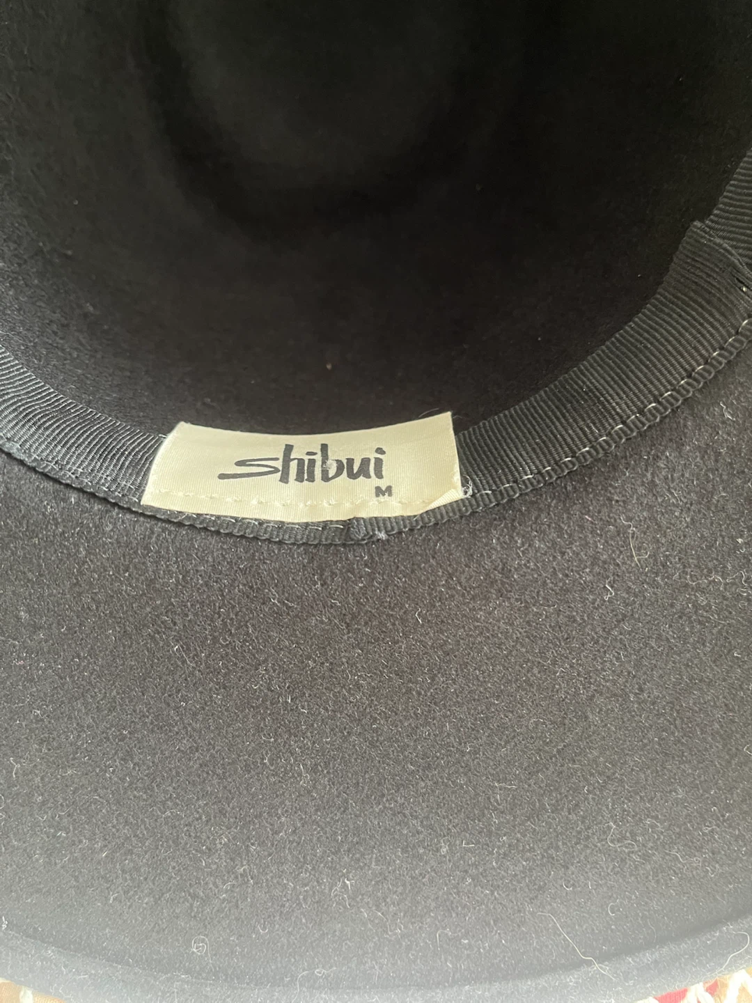 Shibui Black Wide Brim Hat, Medium - photo 3