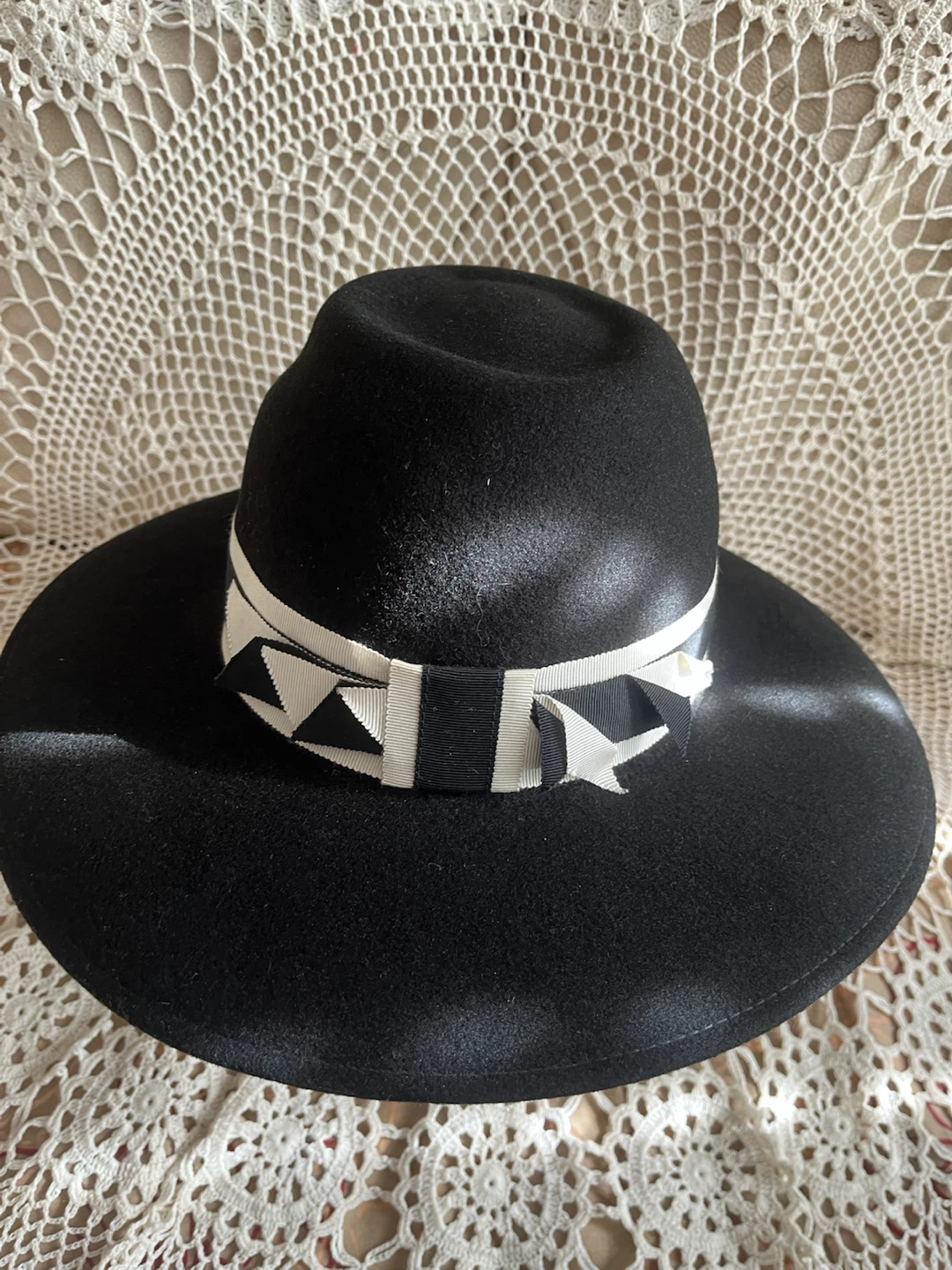 Shibui Black Wide Brim Hat, Medium - photo 5