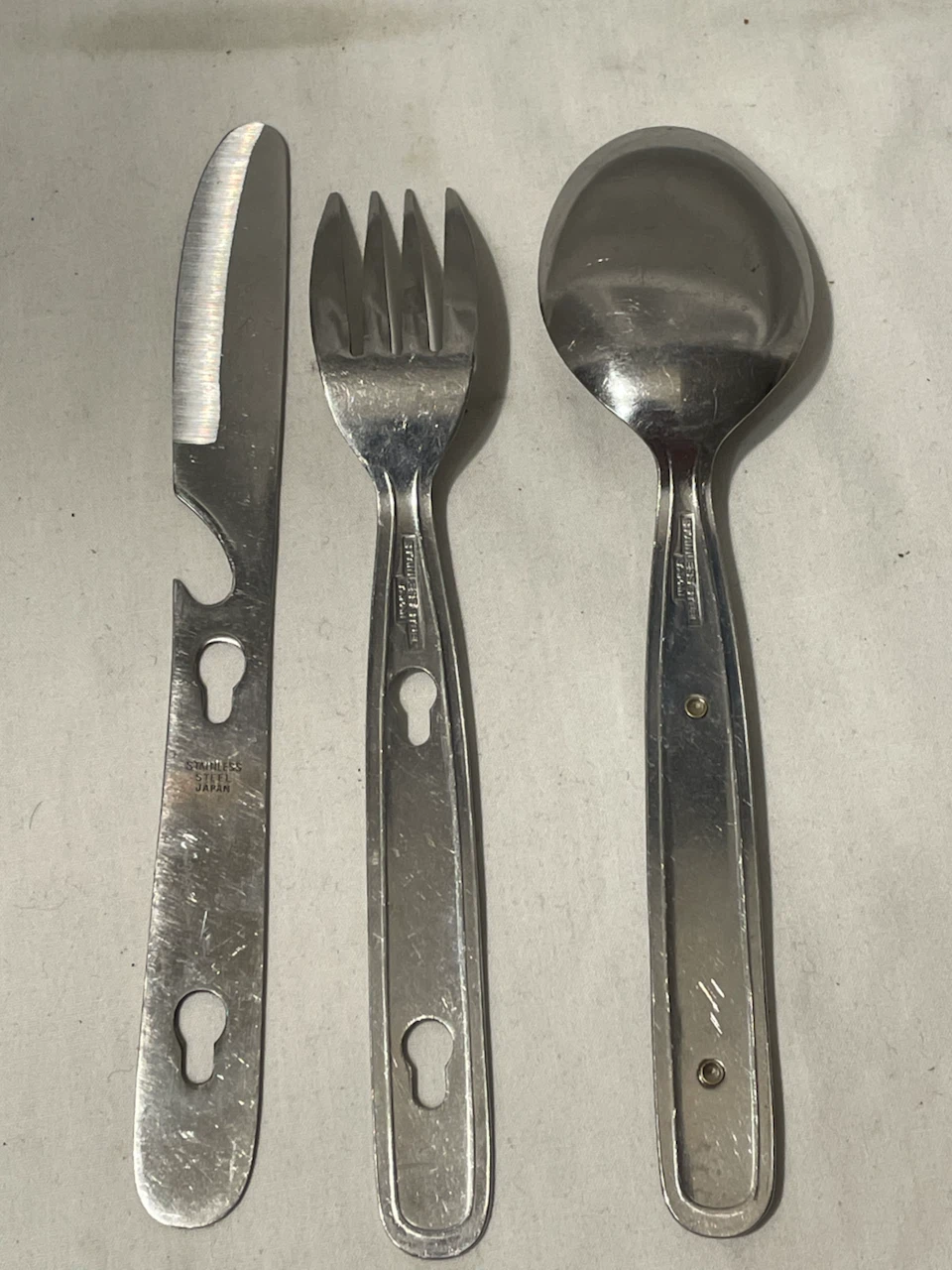 Nesting Stainless Steel Cutlery Set - Japan, Backpacking - photo 2