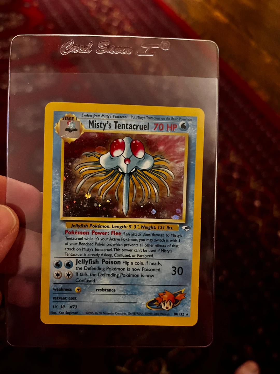 Misty's Tentacruel Pokémon Card