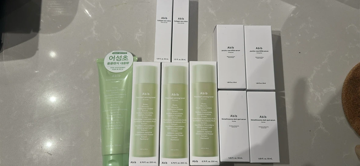 Korean beauty products ABIB skincare products