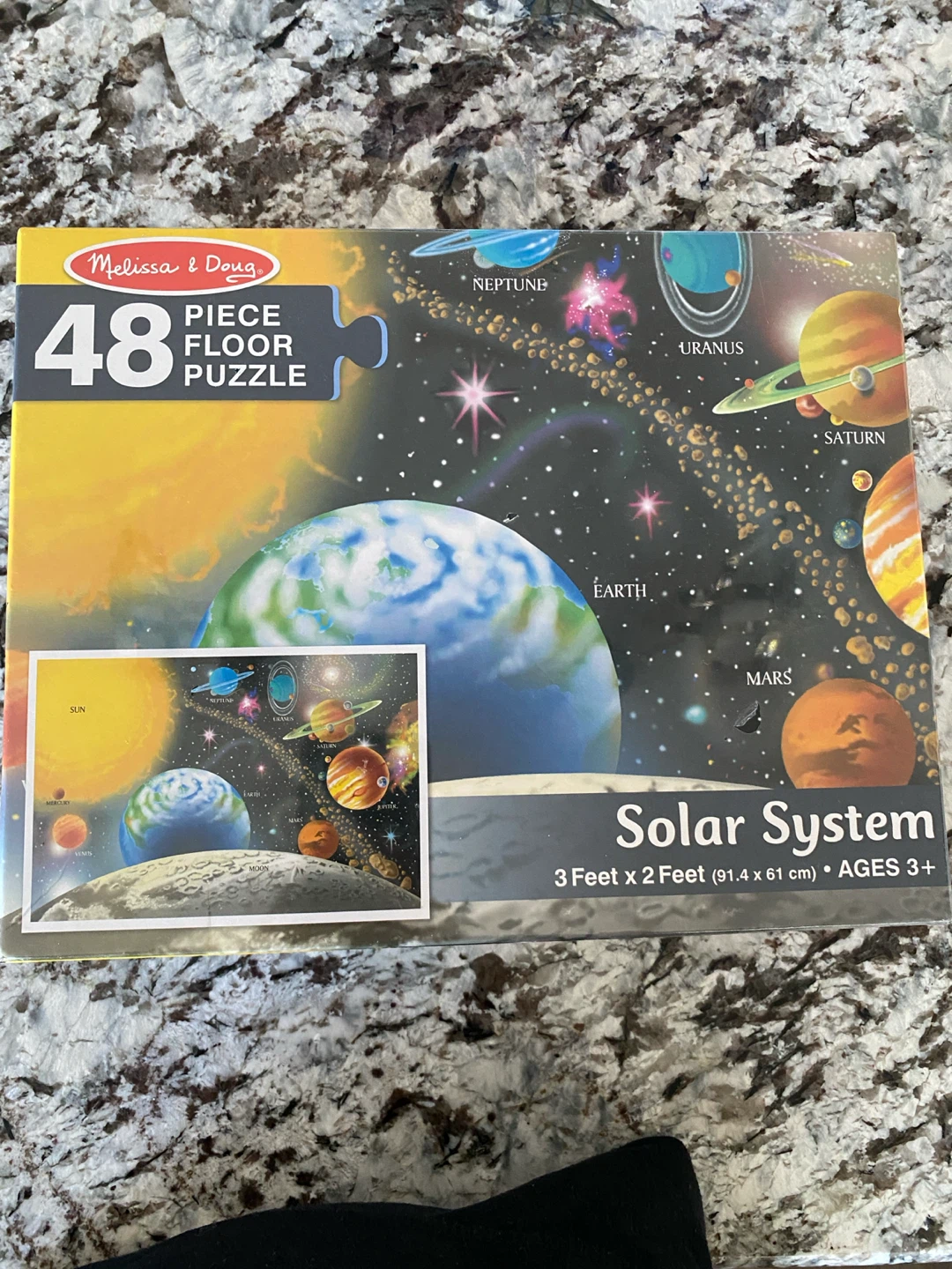 Melissa & Doug 48 Piece Solar System Floor Puzzle