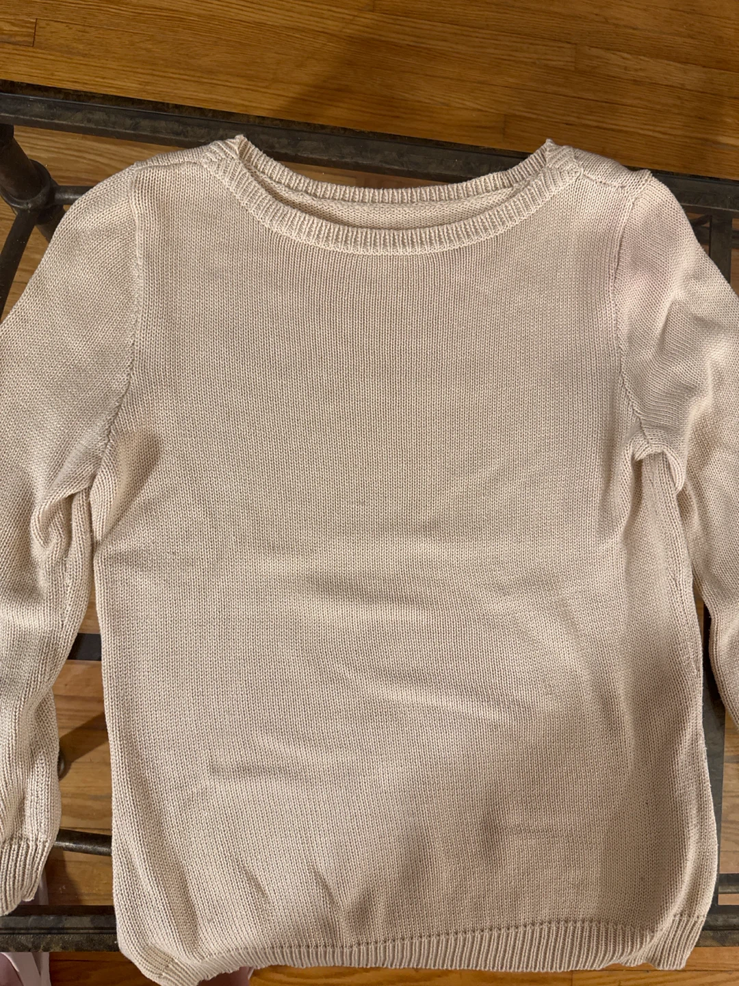 Cream Knit Sweater