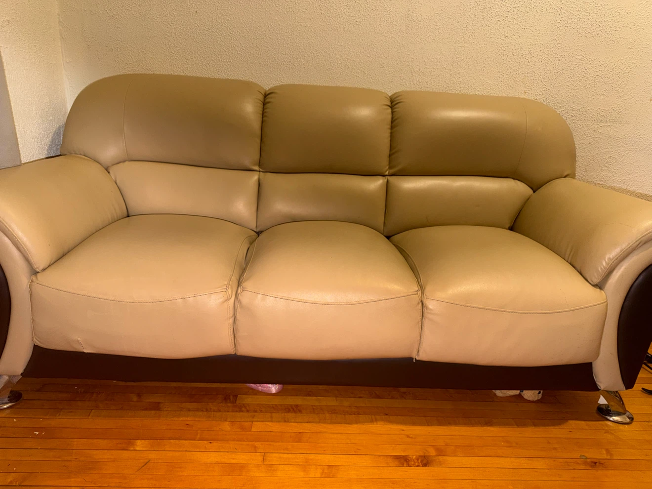 Tan 3-Seater Sofa