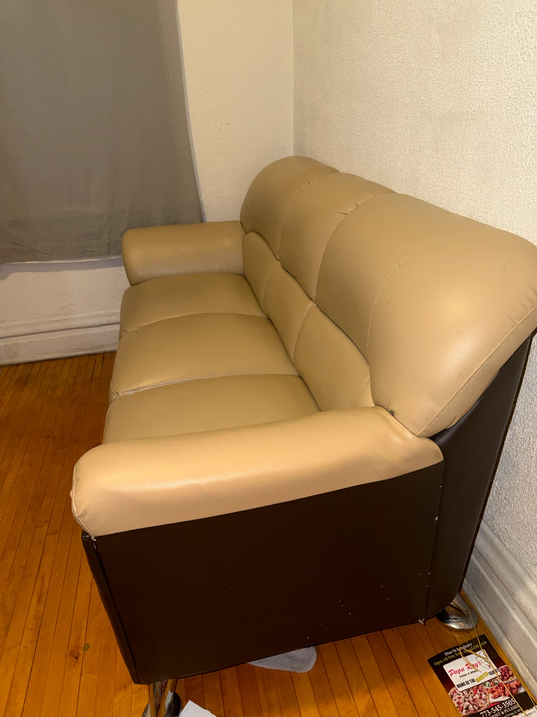 Tan 3-Seater Sofa - photo 2