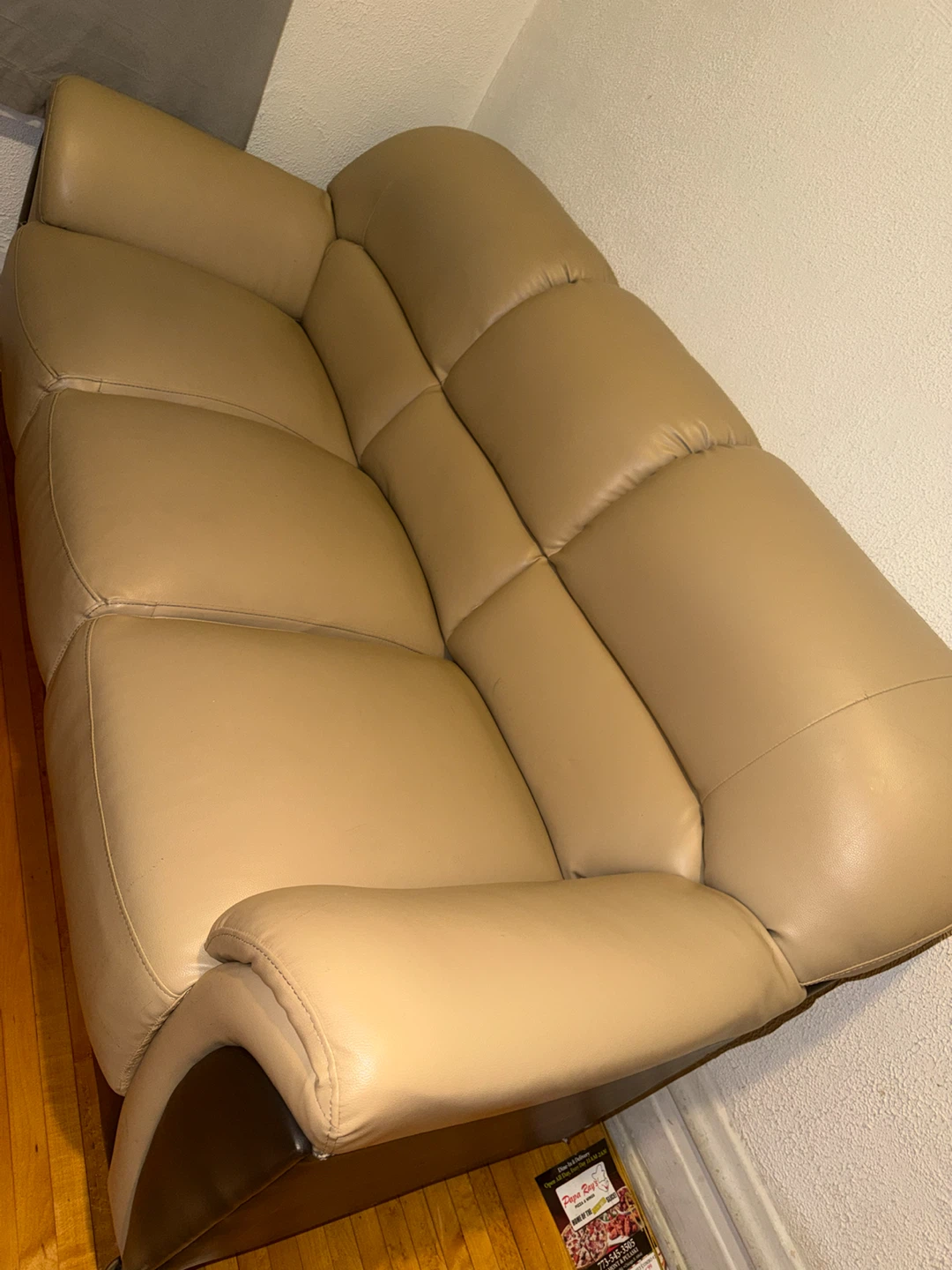 Tan 3-Seater Sofa - photo 3