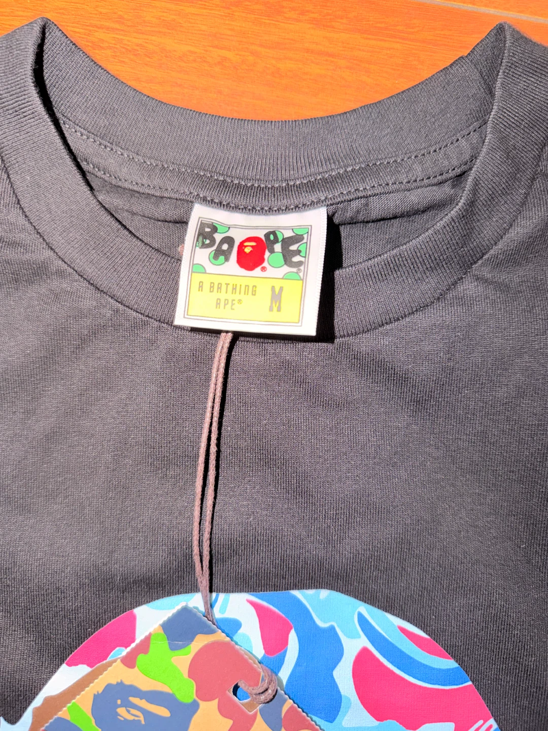 A Bathing Ape Camo Face T-Shirt - Medium - photo 3